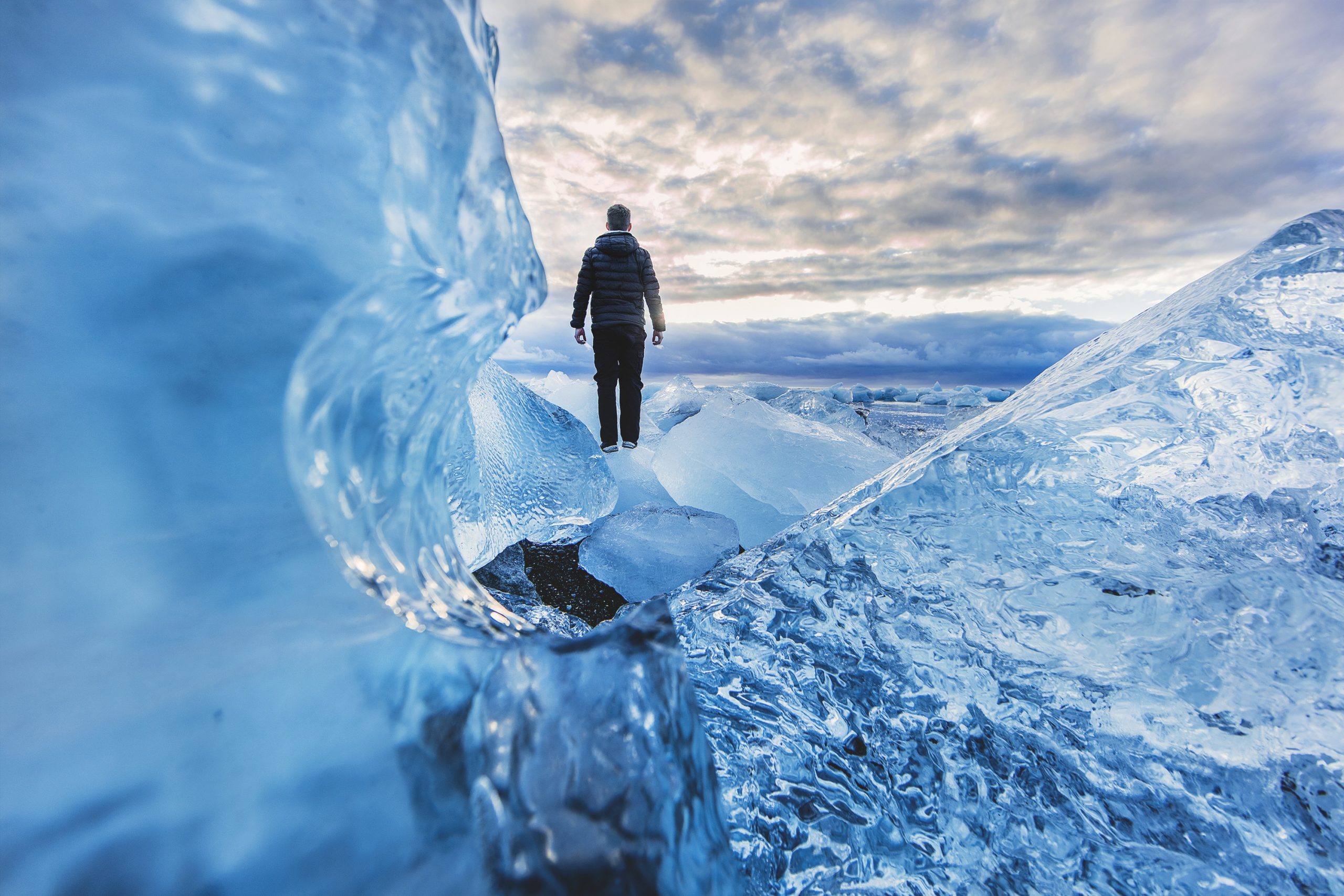 Prachtige ijssculpturen in Antarctica