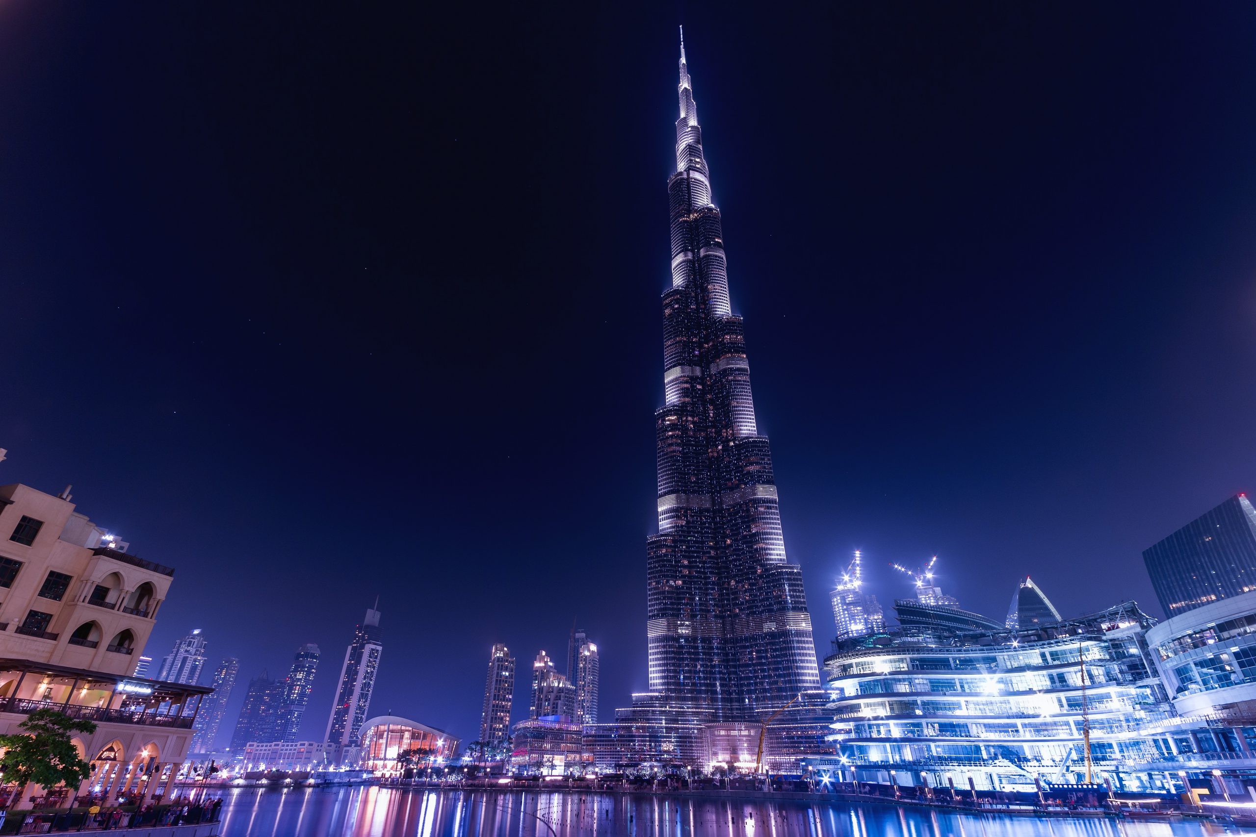 El Burj Khalifa, el edificio más alto del mundo,