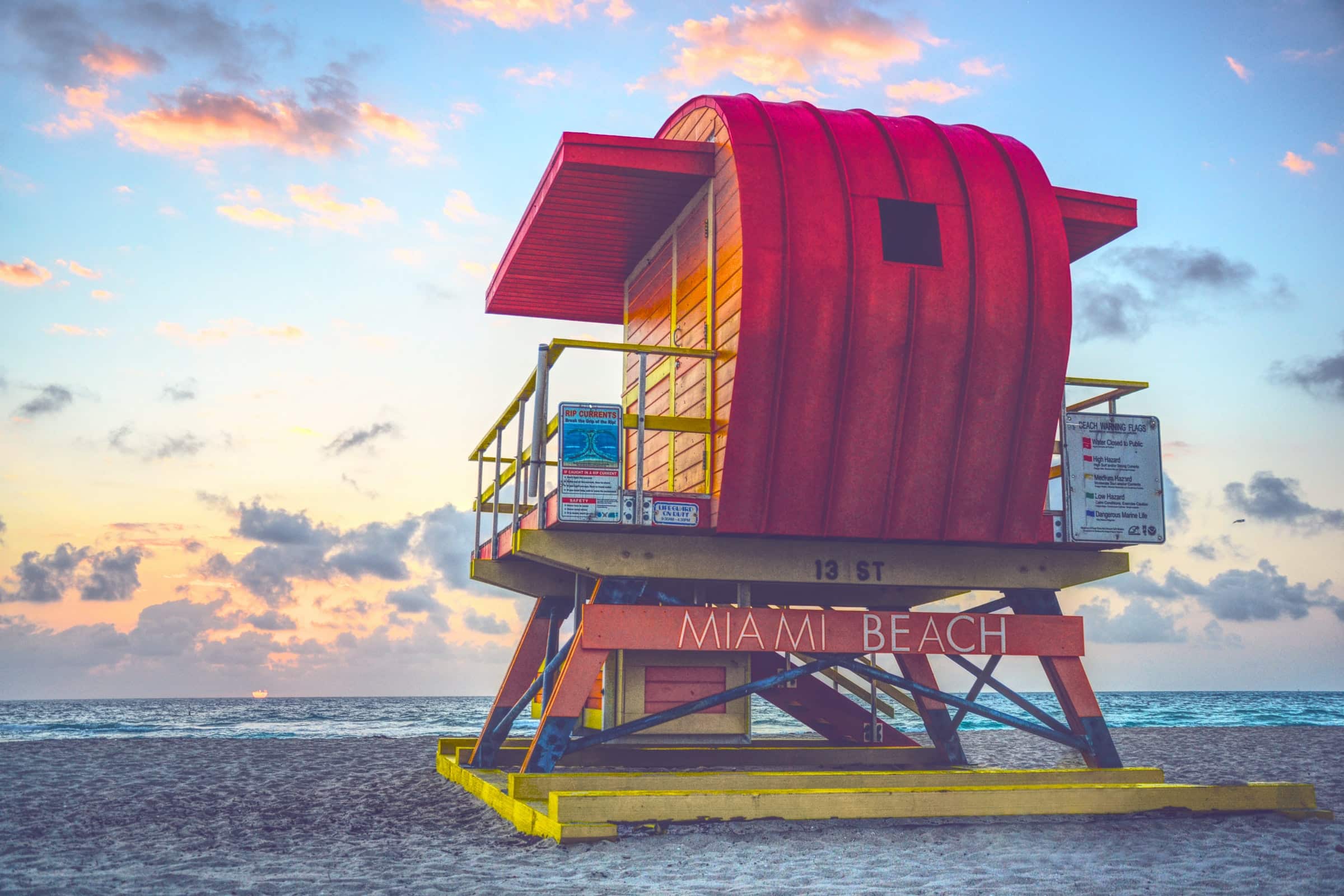 De perfecte zonnige winterbestemming: Miami South Beach, de Verenigde Staten