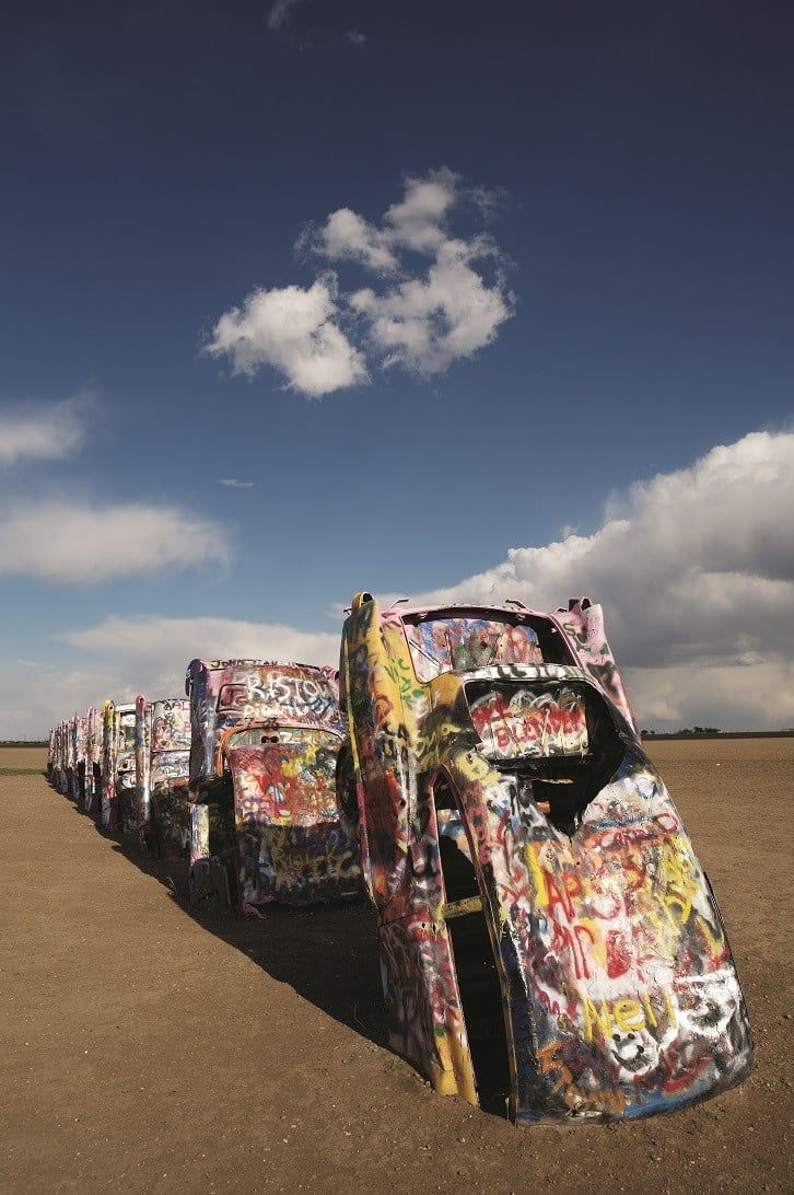 Travel Texas Amarillo Cars pt013233 A | kunst | Wereldreizigers.nl