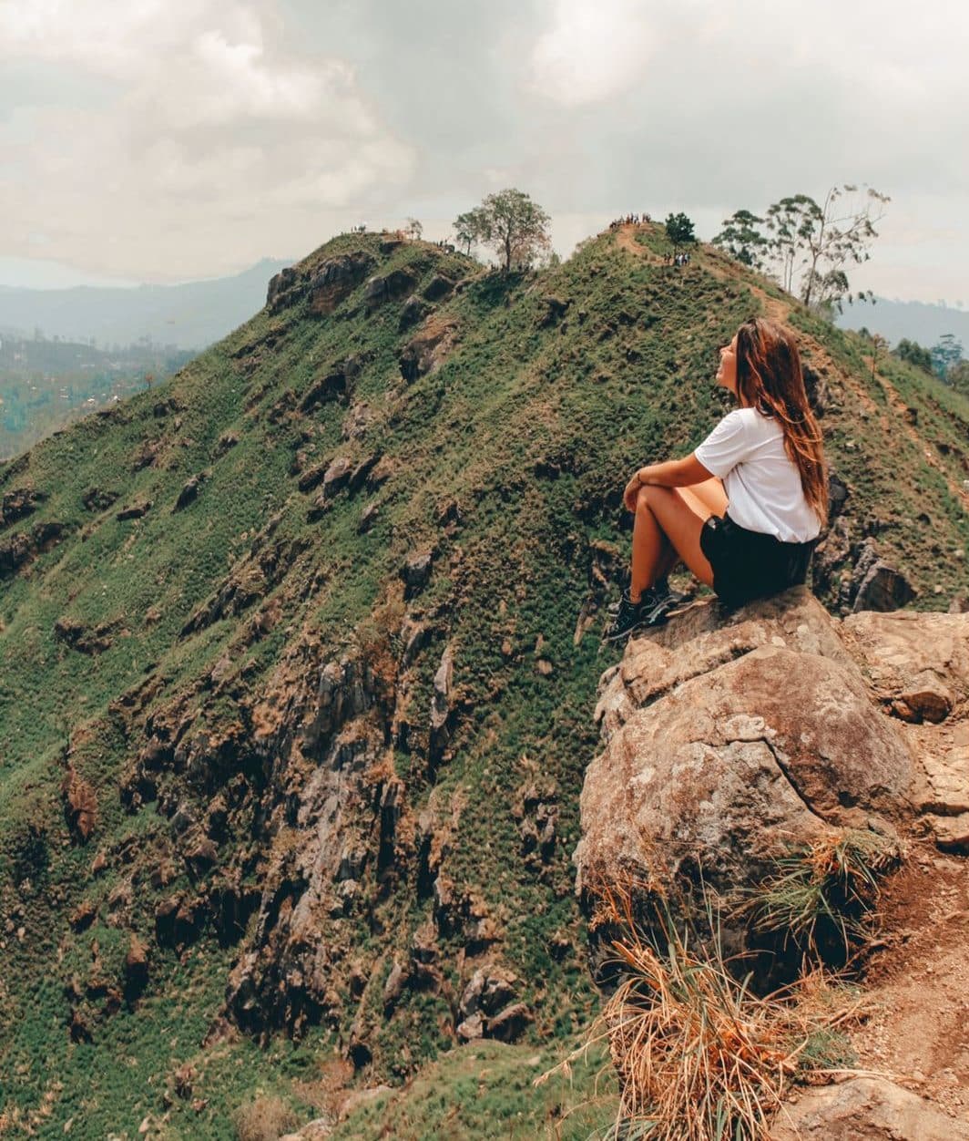 Utsiktspunkt i Ella, Sri Lanka