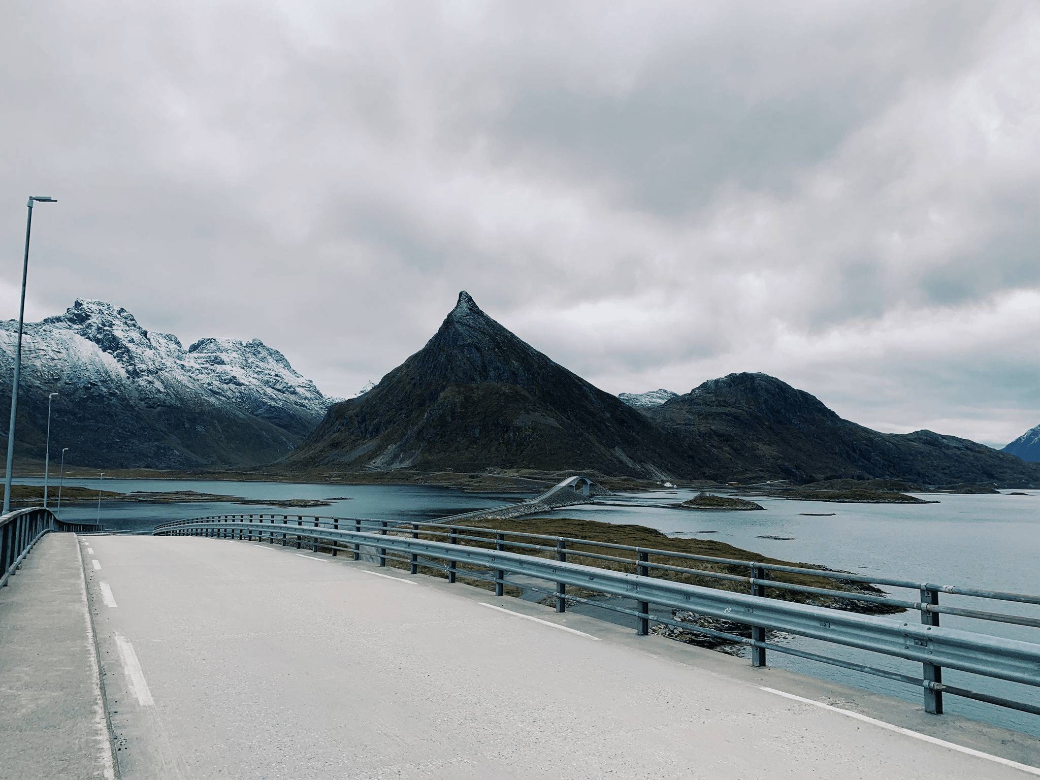 Autoroute over de Lofoten | De Lofoten, Noorwegen