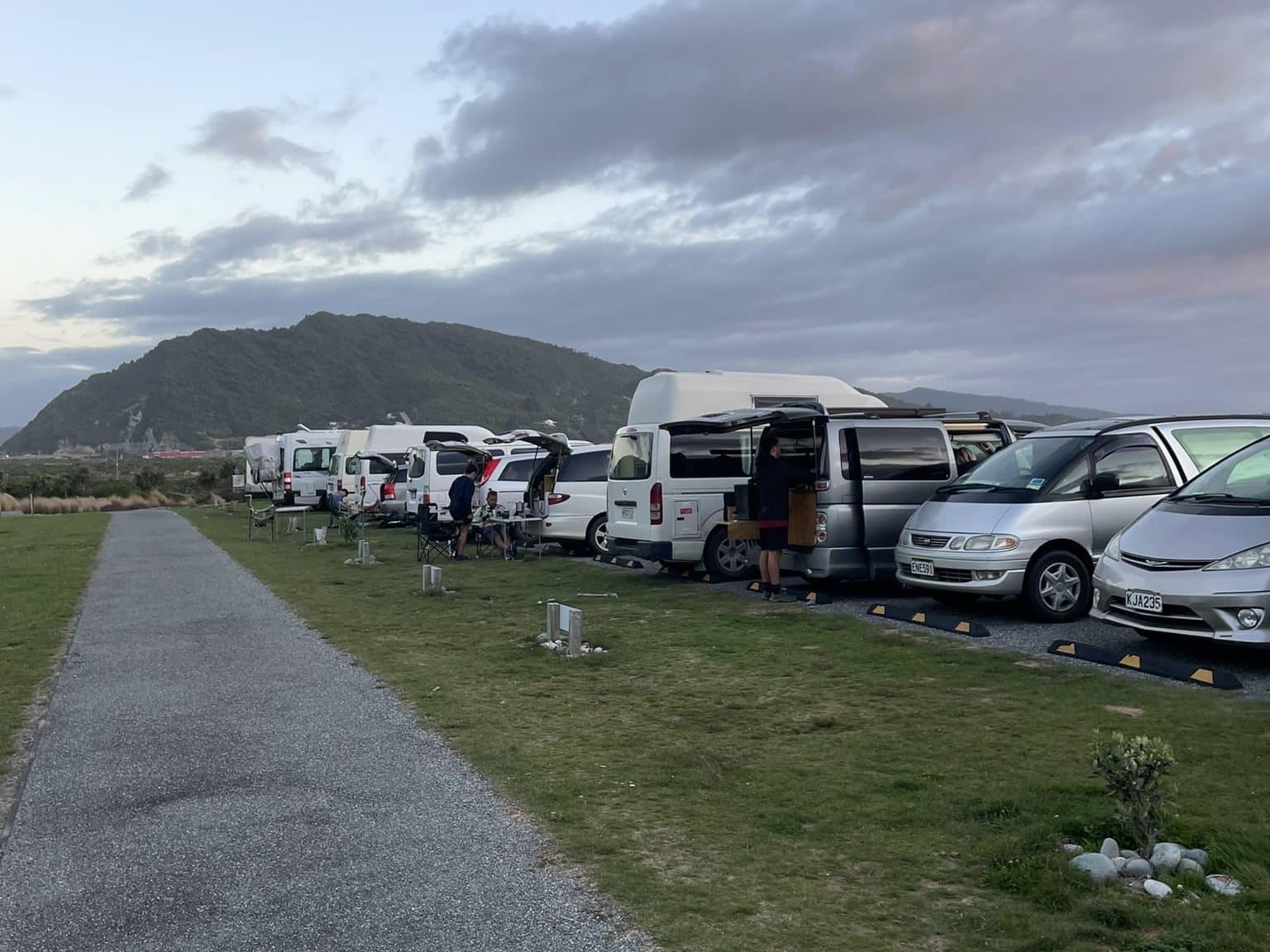 Op loopafstand van de Westkust in Greymouth | Gratis kamperen in Nieuw-Zeeland 
