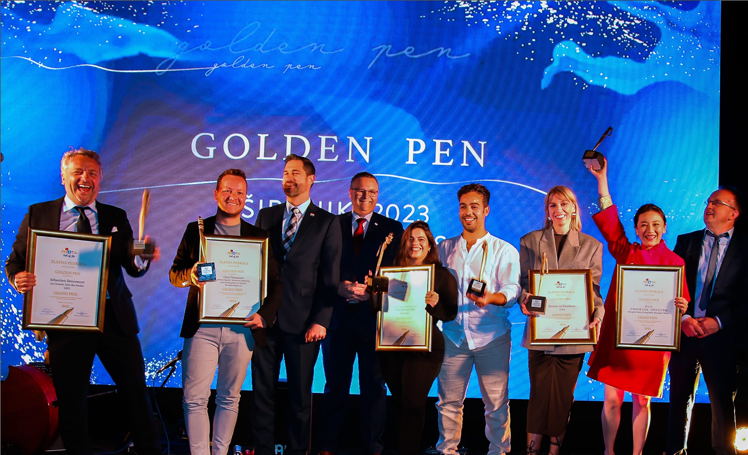 Winners Golden Pen Media Awards 2023 | Foto: IGOR TOMLJENOVIC