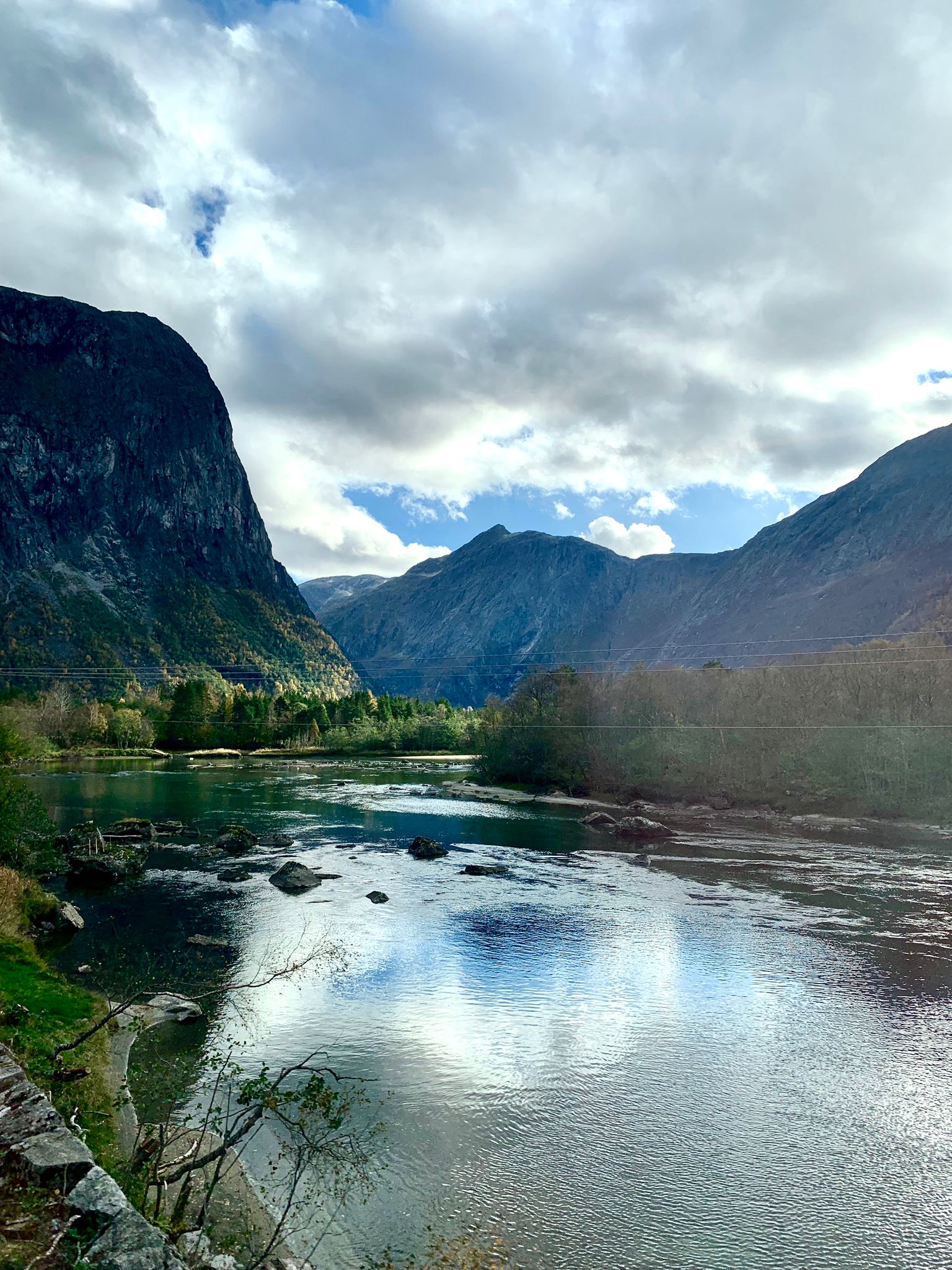 Natuur by Andalsnes vanaf die trein | Roete en wenke vir 'n reis met Interrail