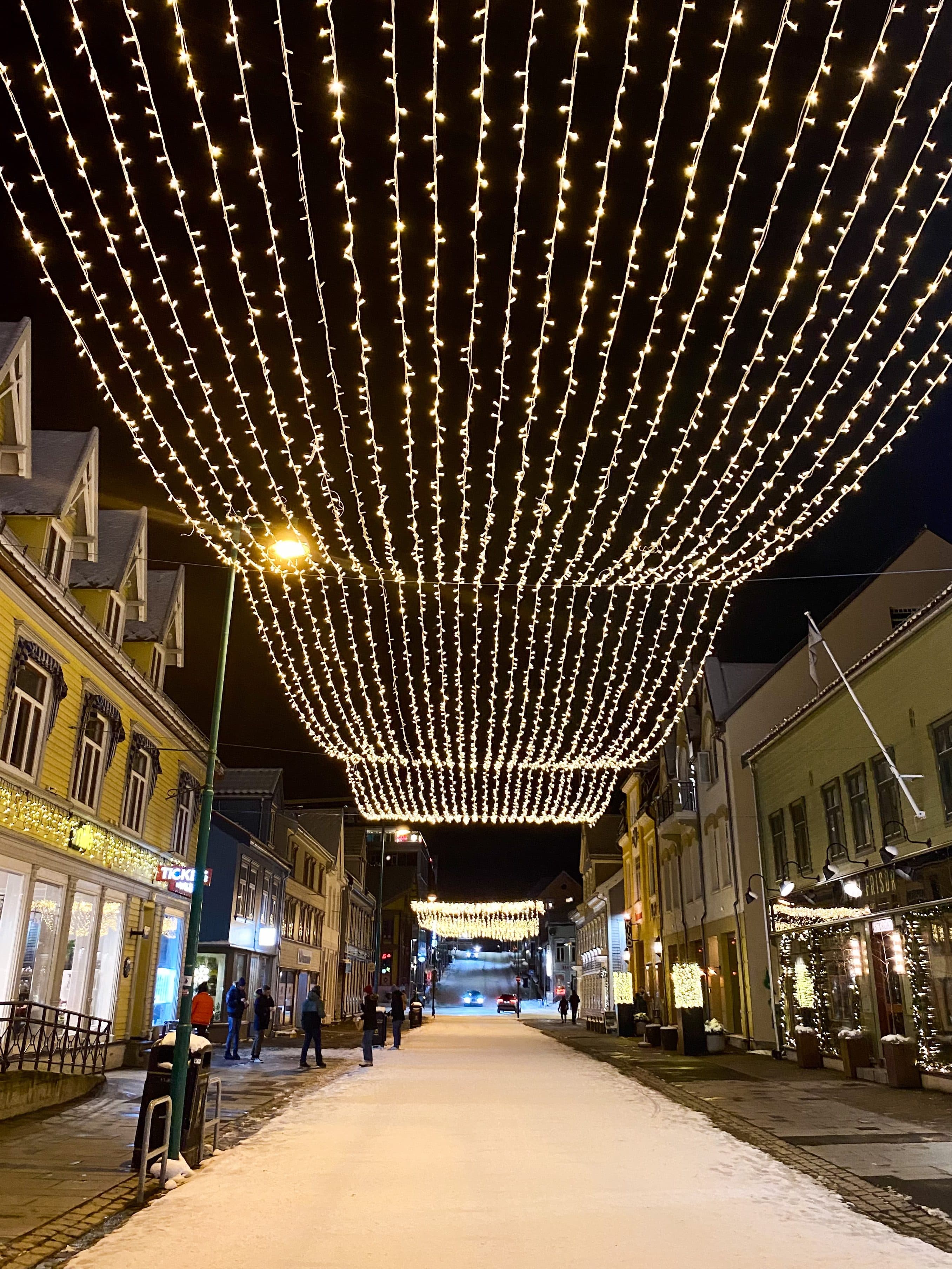 Zentrum von Tromsø