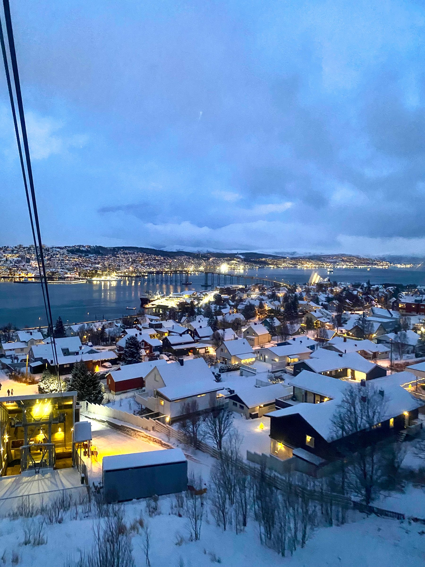 Teleférico Fjellheisen | ¡Visita Tromsø en invierno!