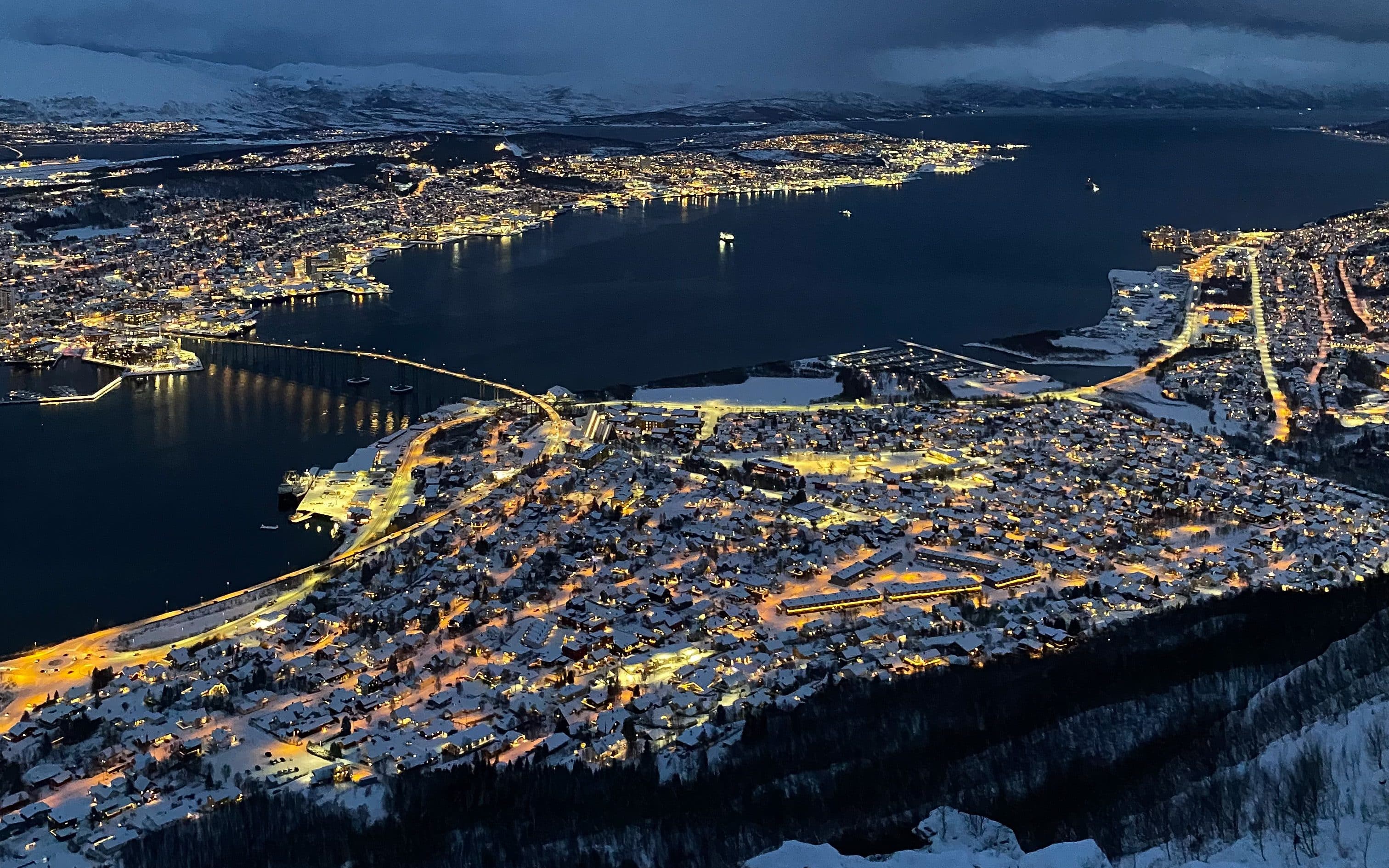 Kolejka linowa Fjellheisen | Odwiedź Tromsø zimą!