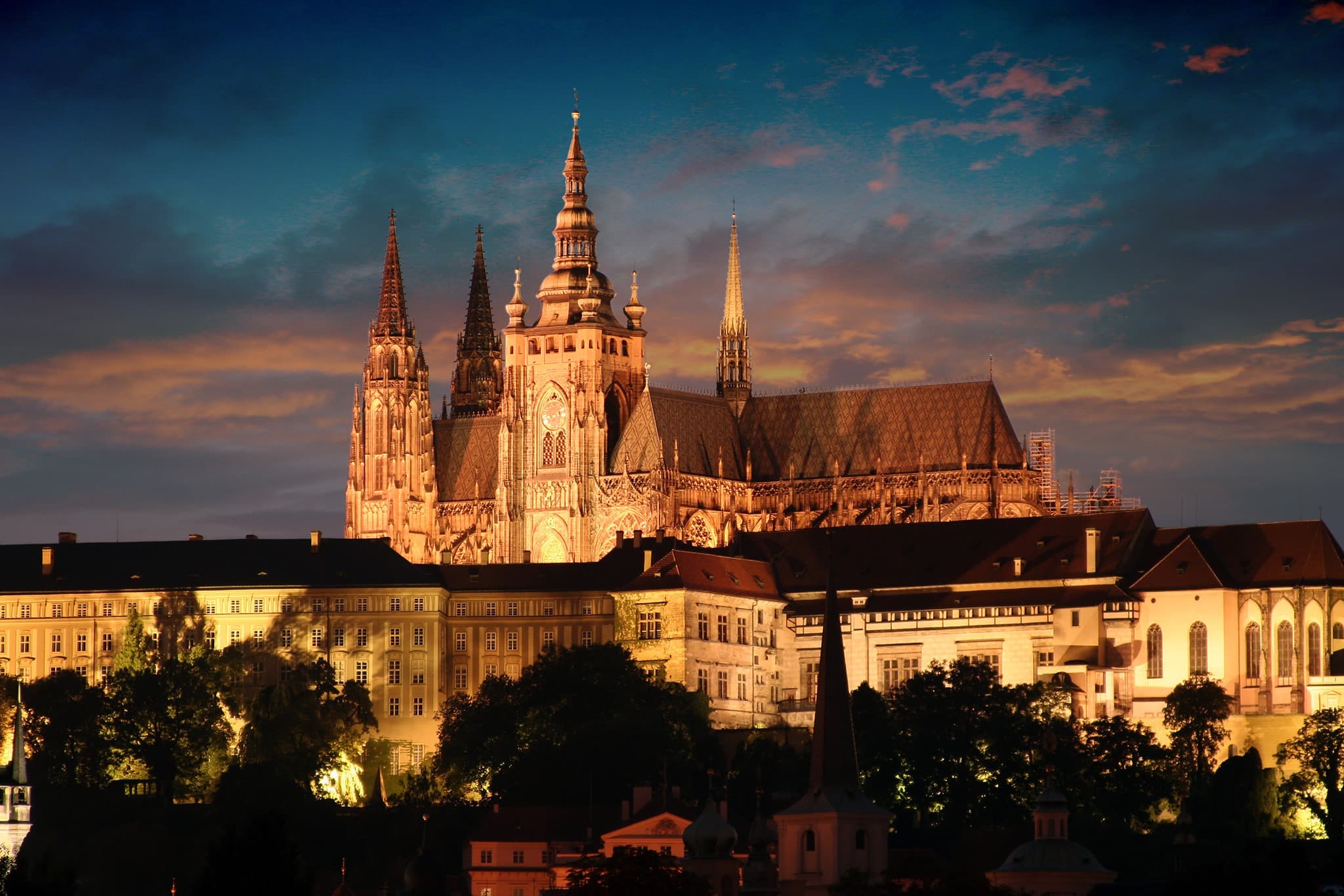 Kastelen Tsjechië | Praagse Burcht | Foto: Prague City Tourism