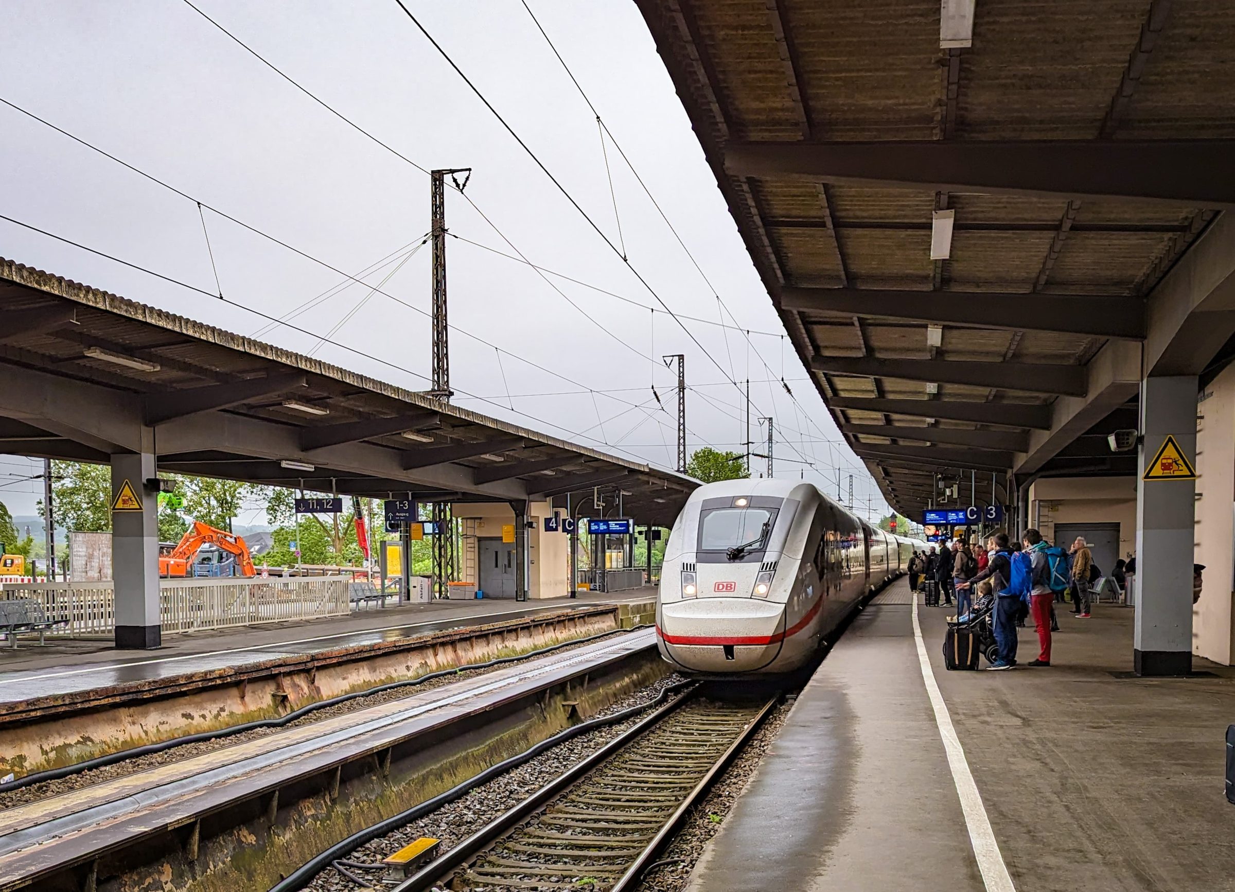 Hogesnelheidstrein van Deutsche Bahn