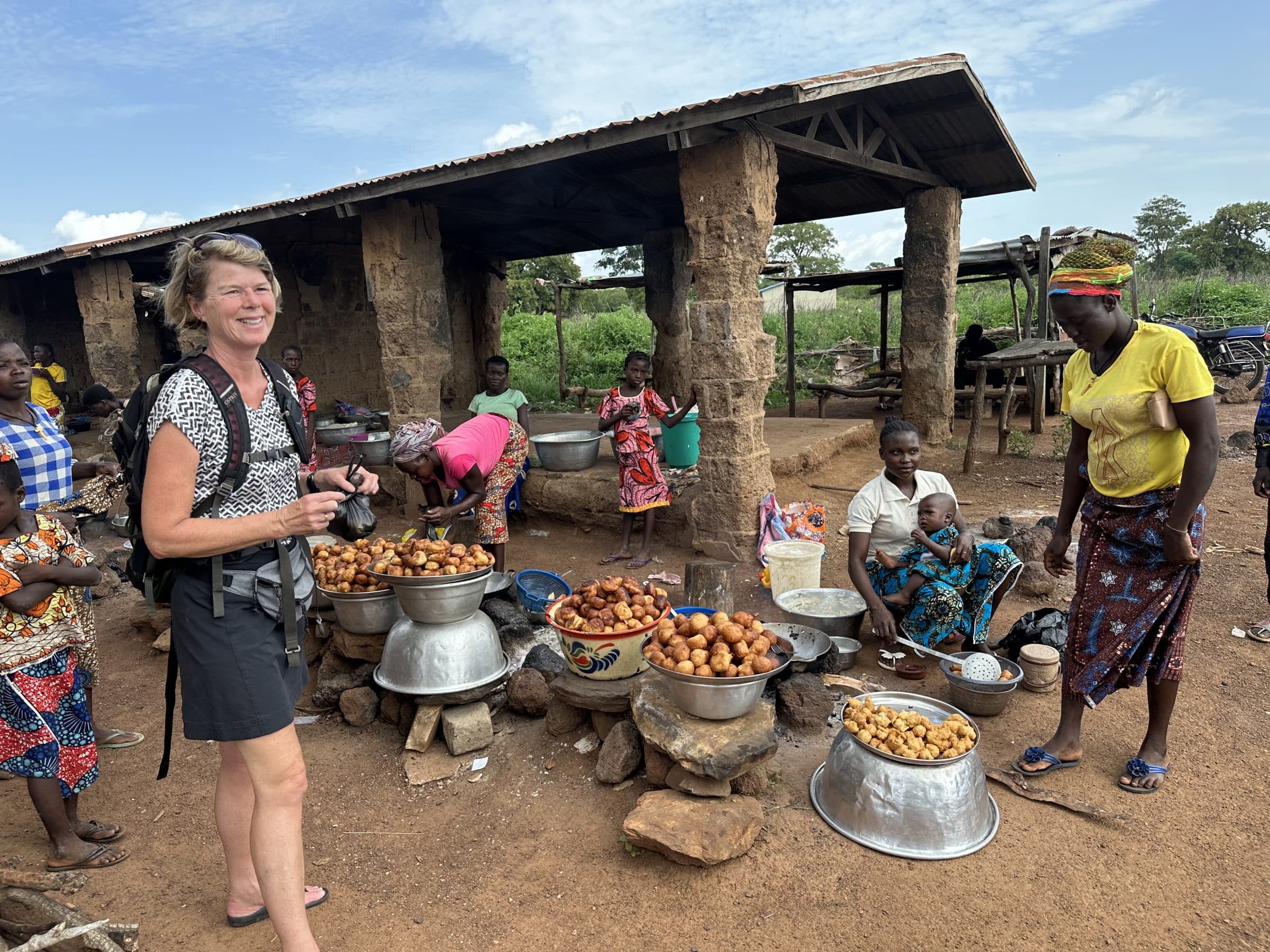 Op de markt | Overlanden in Benin