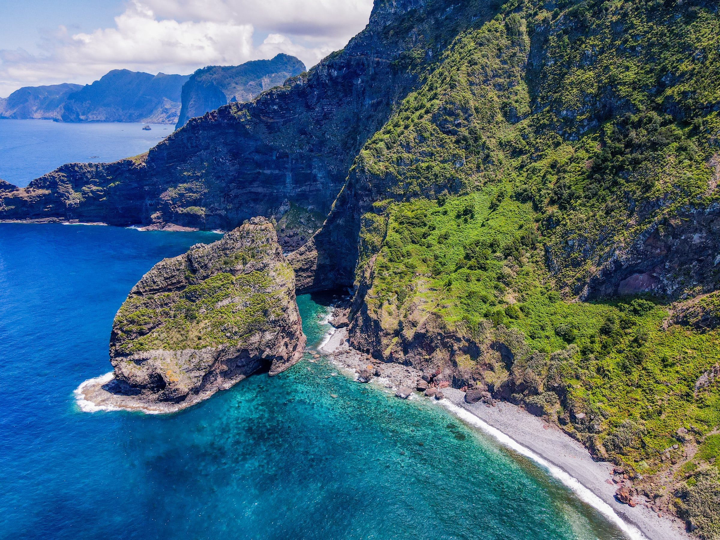 De unieke stranden van Madeira