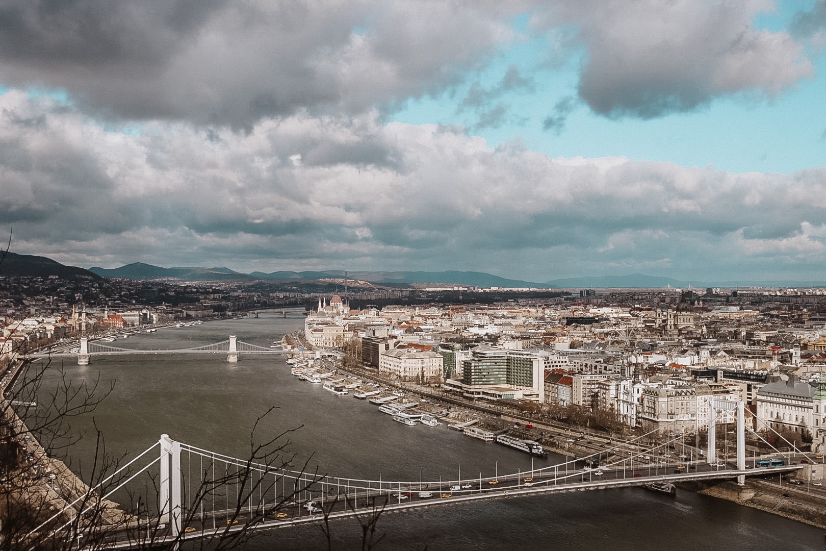 Uitzicht vanaf de Gellért-heuvel | Stedentrip Boedapest
