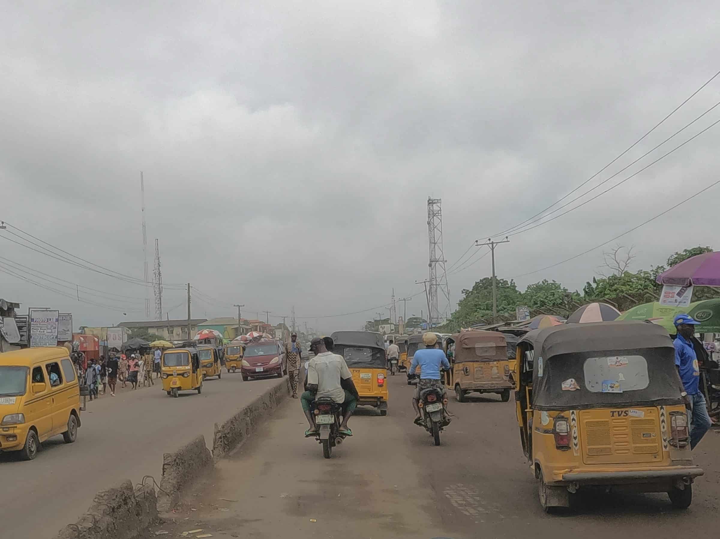 Trafic Lagos | Overlanding au Nigeria