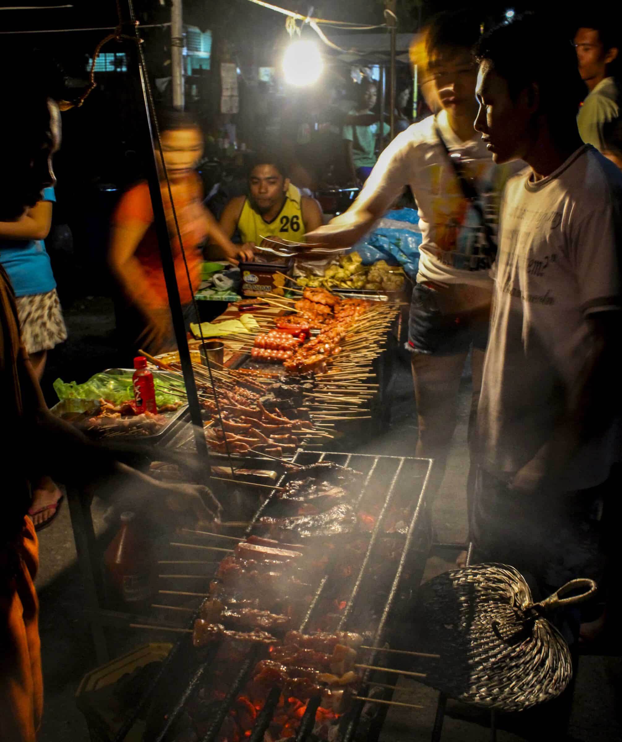 Streetfood in de Filipijnen