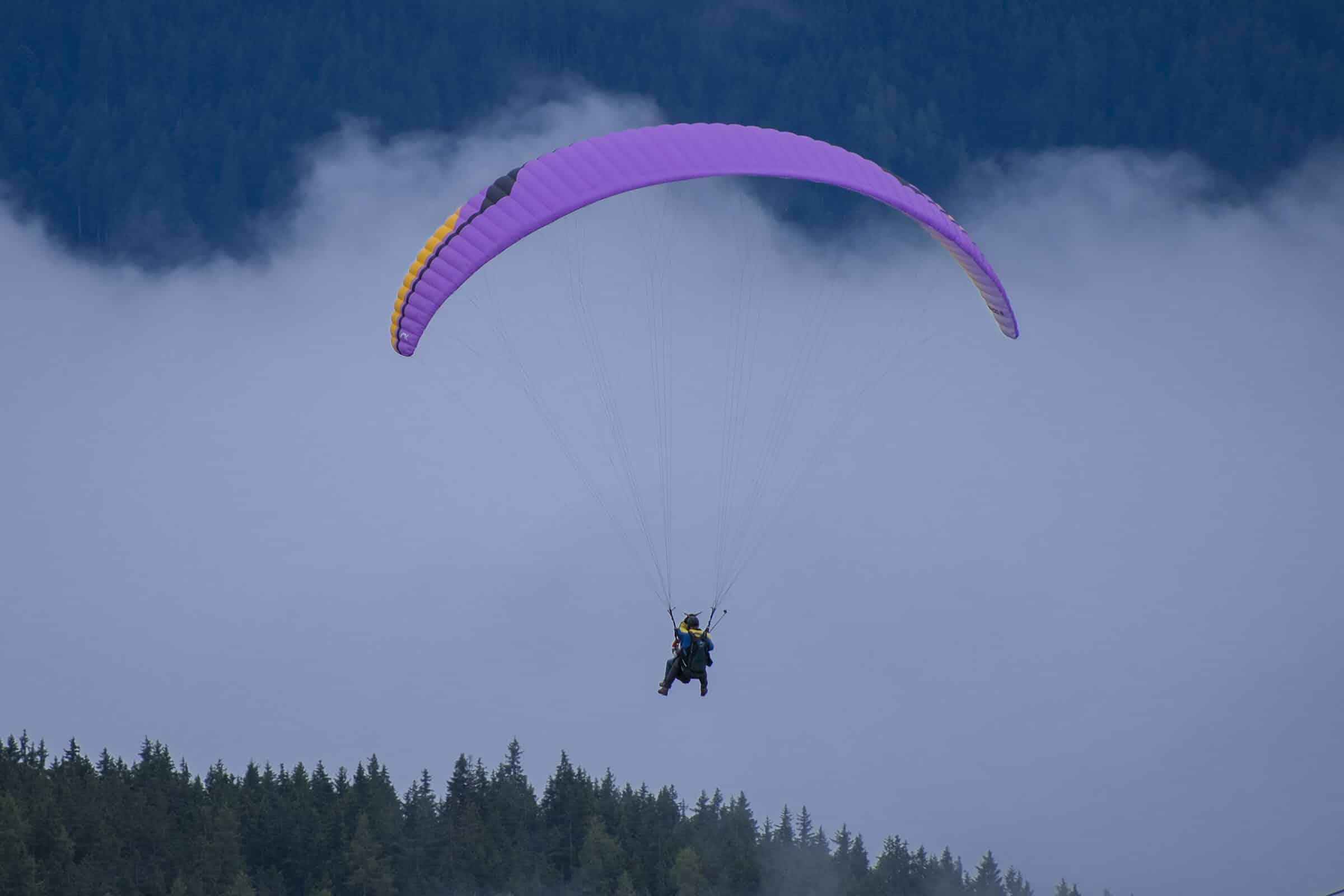 Paragliding u Zell am See Kaprunu