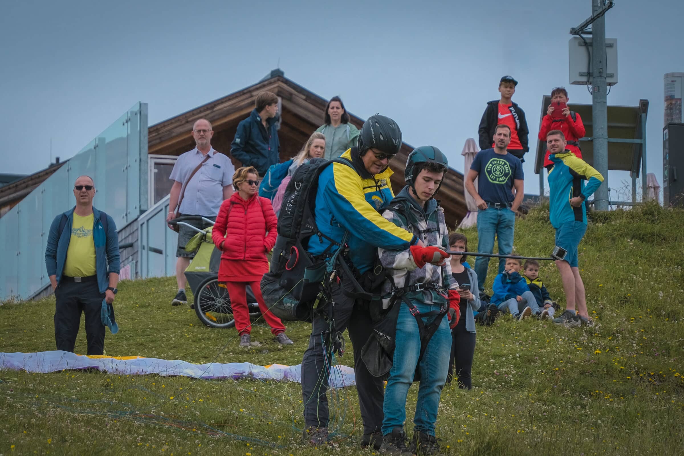 Pokyny pro paragliding v Zell am See-Kaprun