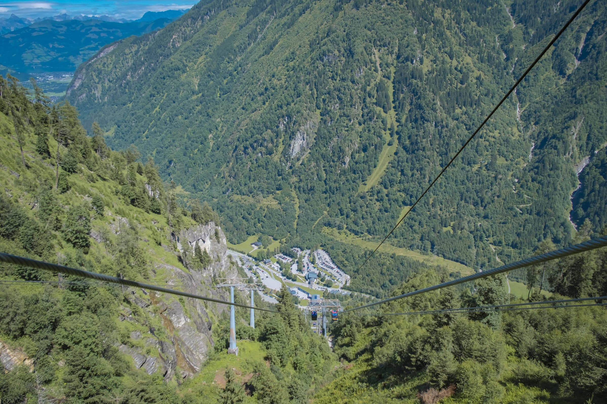 Gondola na vrchol Salcburku
