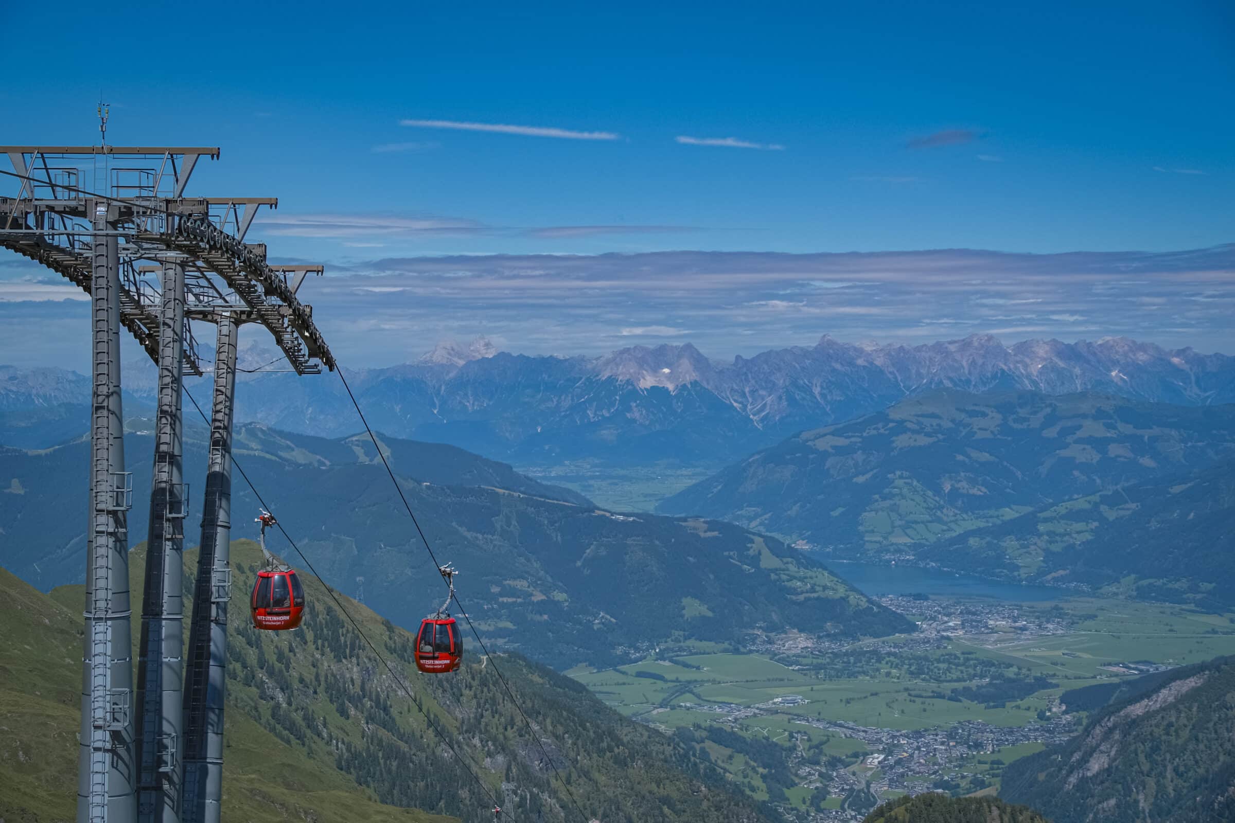 Gondola na vrchol Salcburku