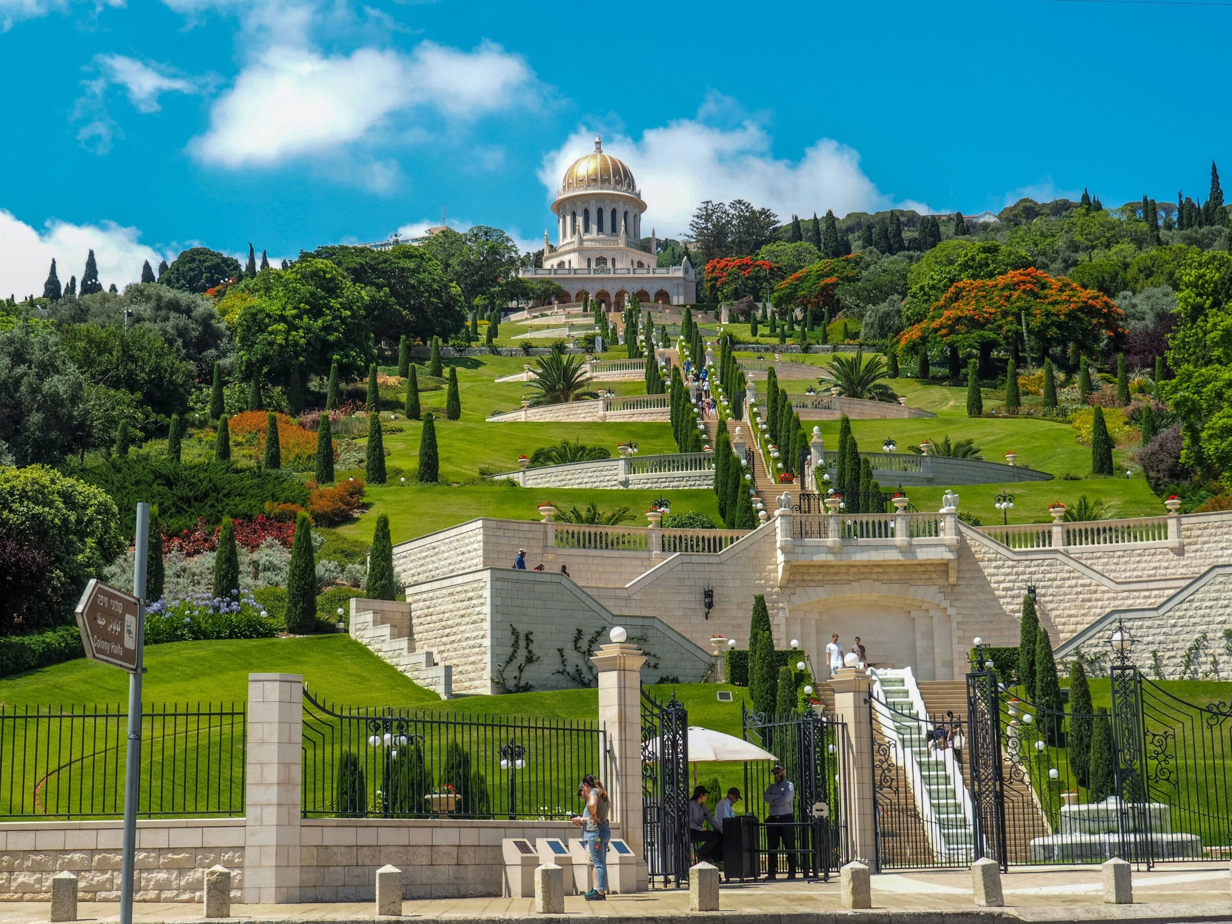 Bahai Gardens i Haifa | Tips for en budsjettvennlig ferie