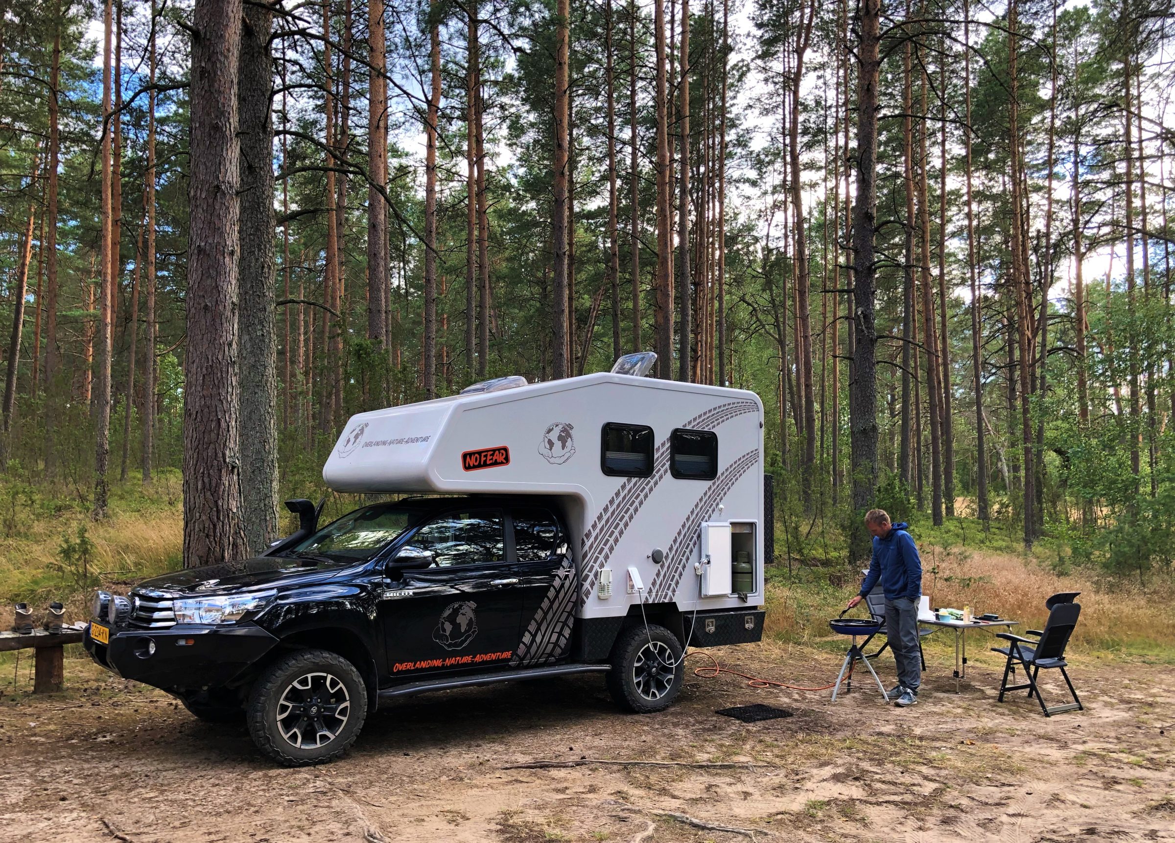 Roadtrip Baltische staten | Onze camper en overnachtingsplek