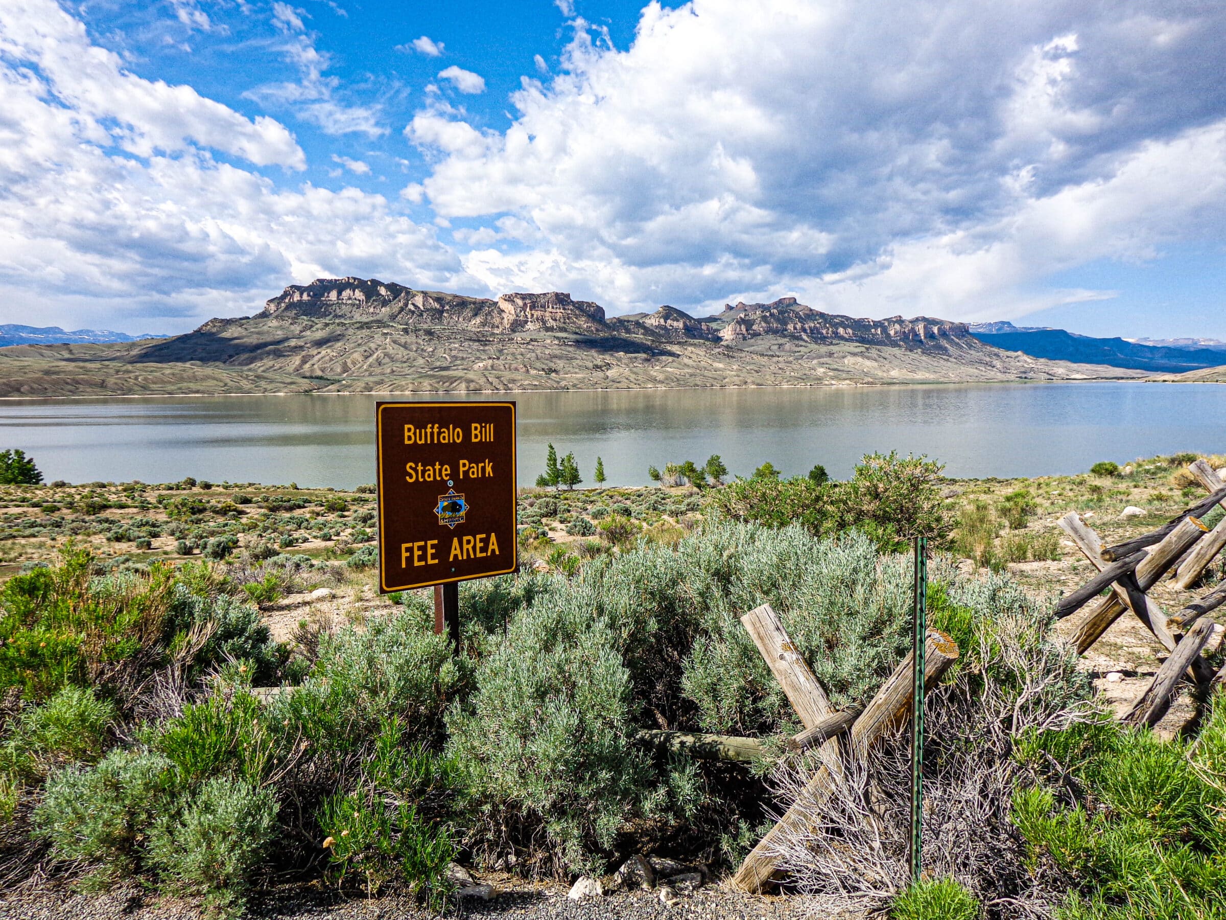 Buffalo Bill State Park nabij Cody, Wyoming