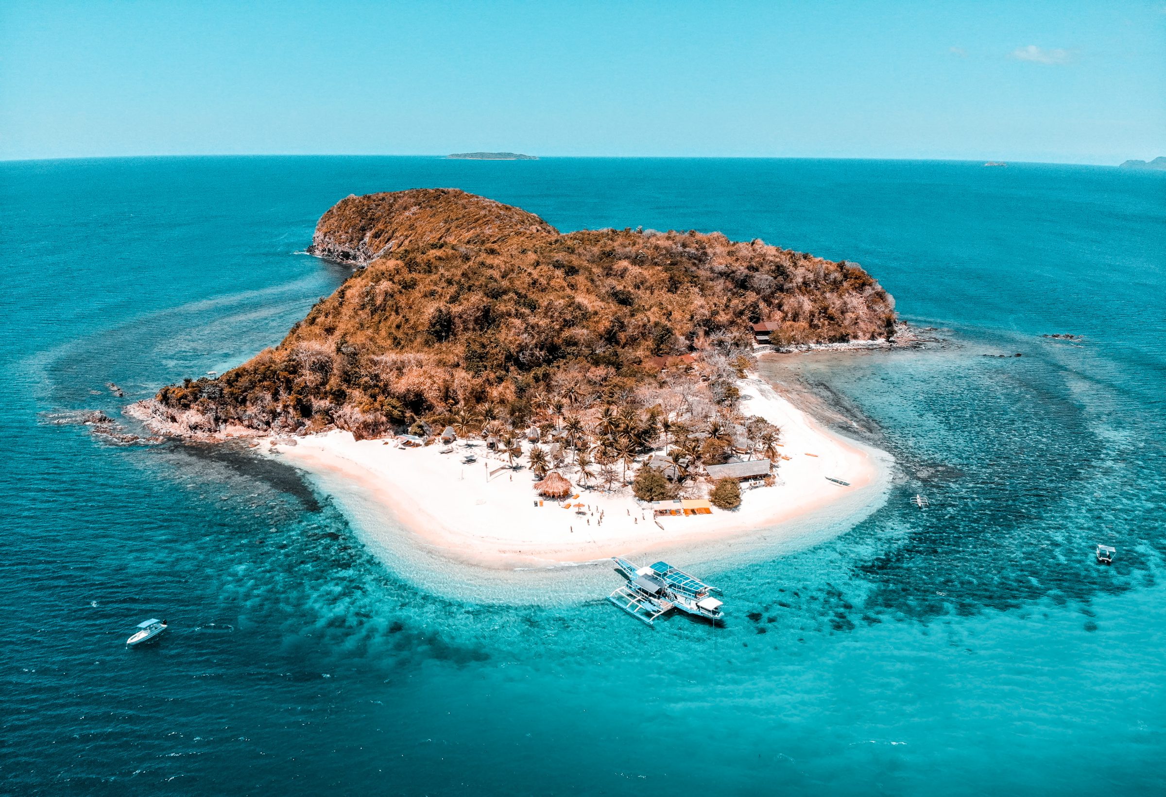 Een eiland tijdens onze 5-daagse boottour in de Filipijnen | Tips voor reisblogs