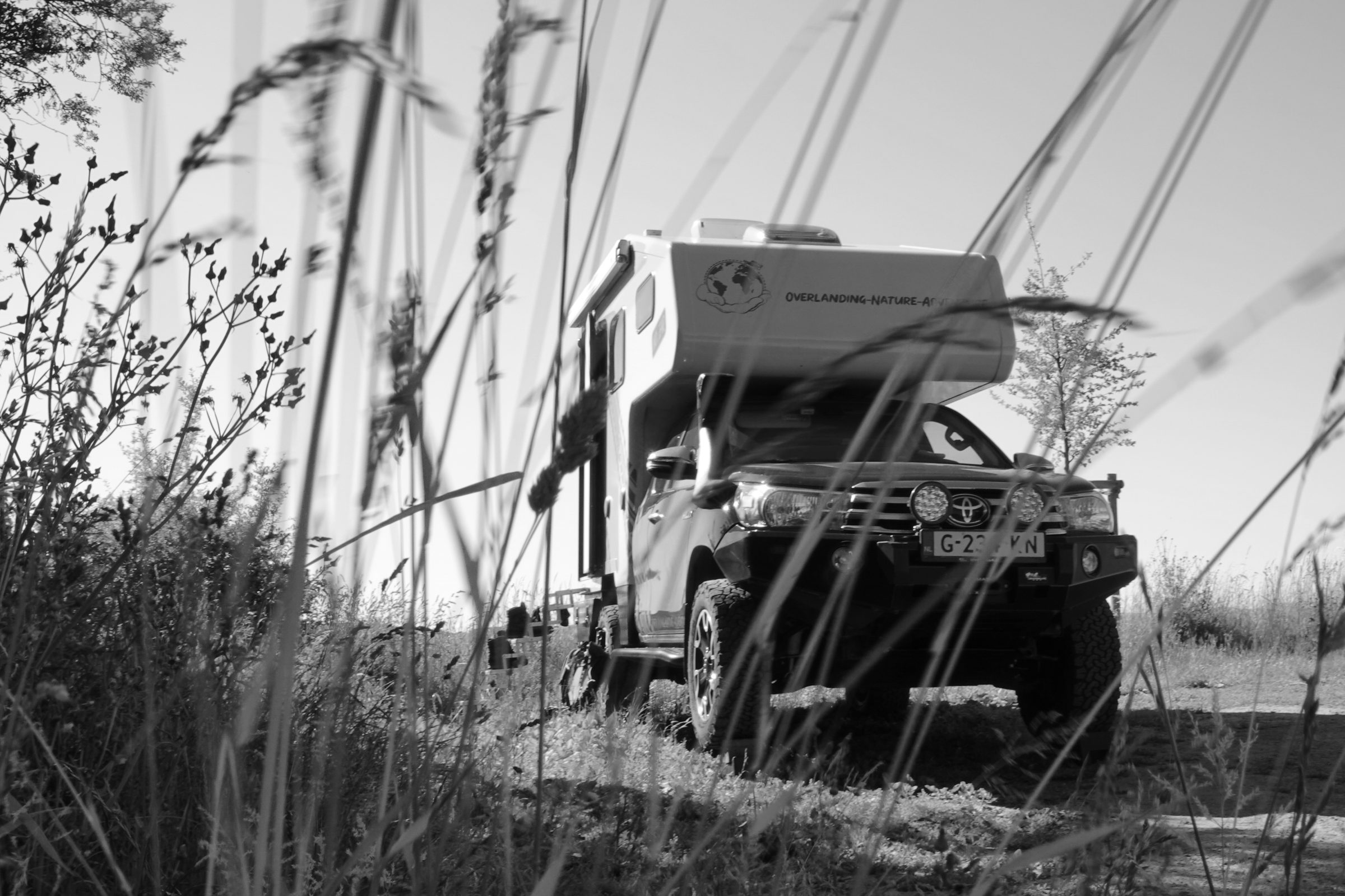 The Toyota Hilux 4x4 camper from No Fear Reizen