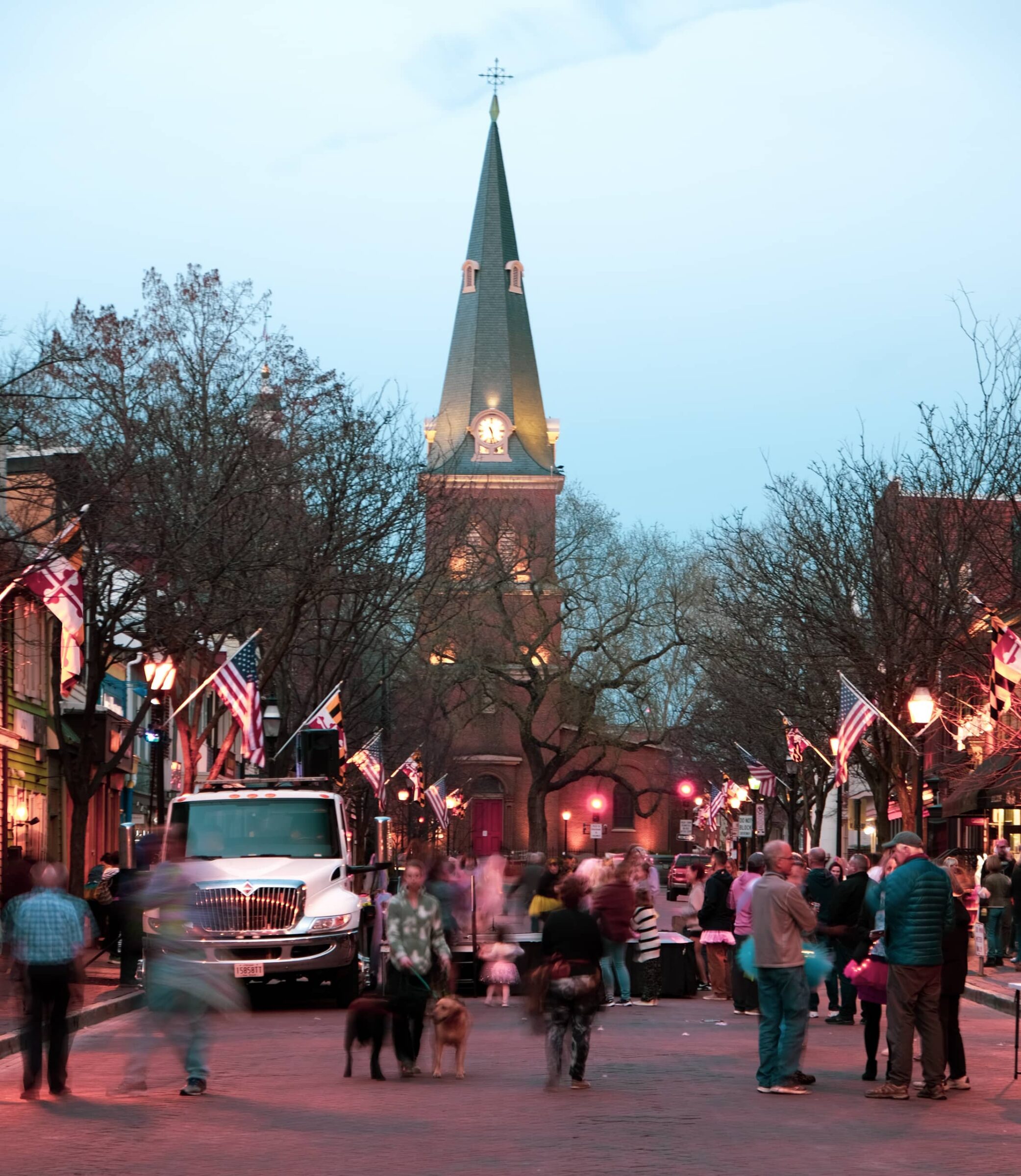 De hoofdstraat van Annapolis, hier is altijd wat te doen | Hoogtepunten roadtrip New York - Key West