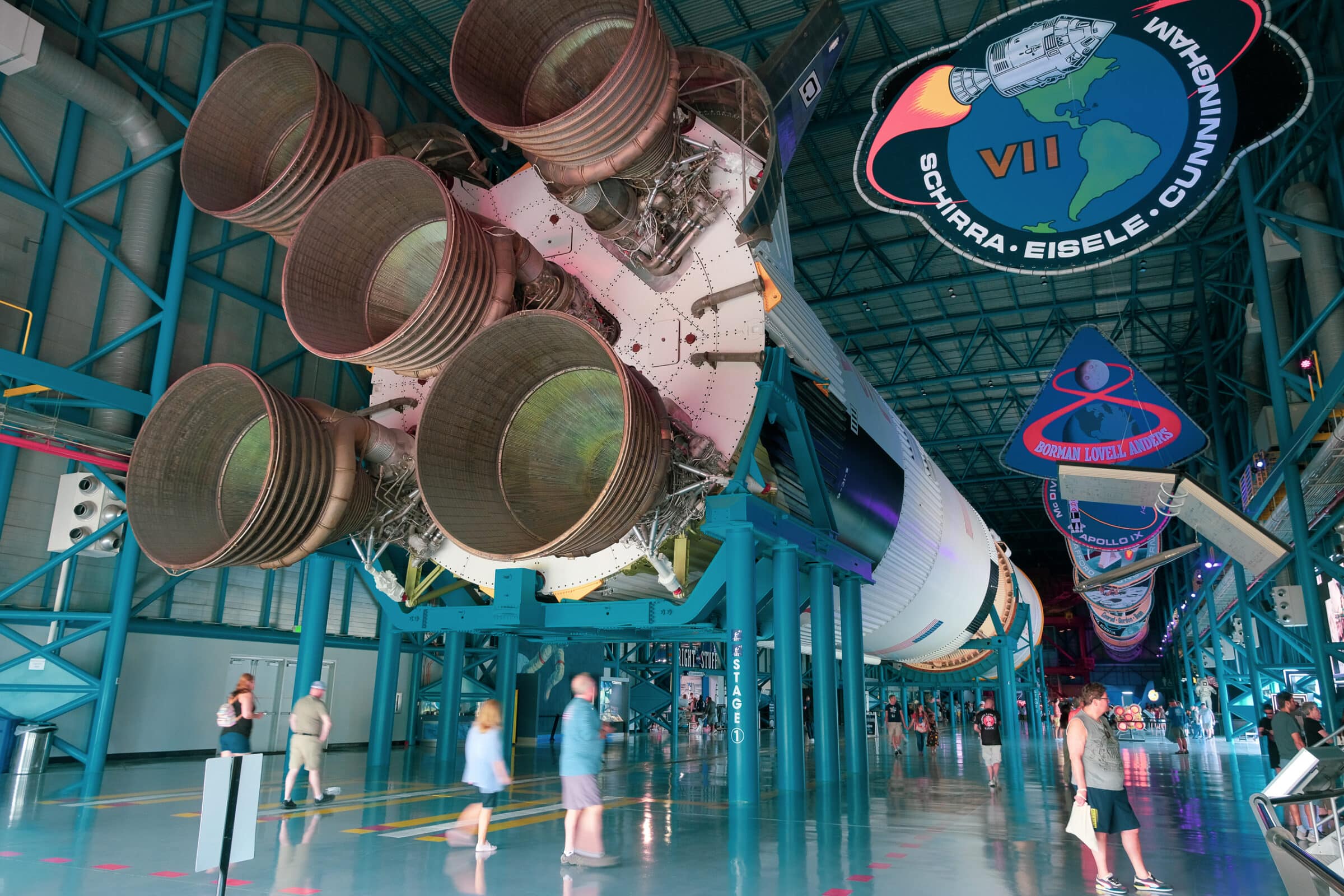 De Saturn V / Apollo raket, de krachtigste raket ooit gebouwd | Hoogtepunten roadtrip New York - Key West