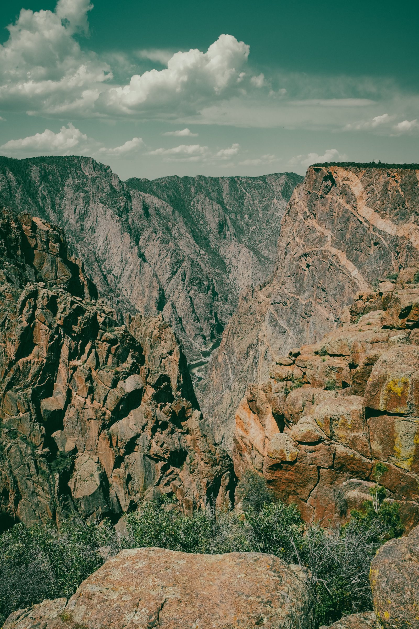 Painted Wall Viewpoint in Black Canyon