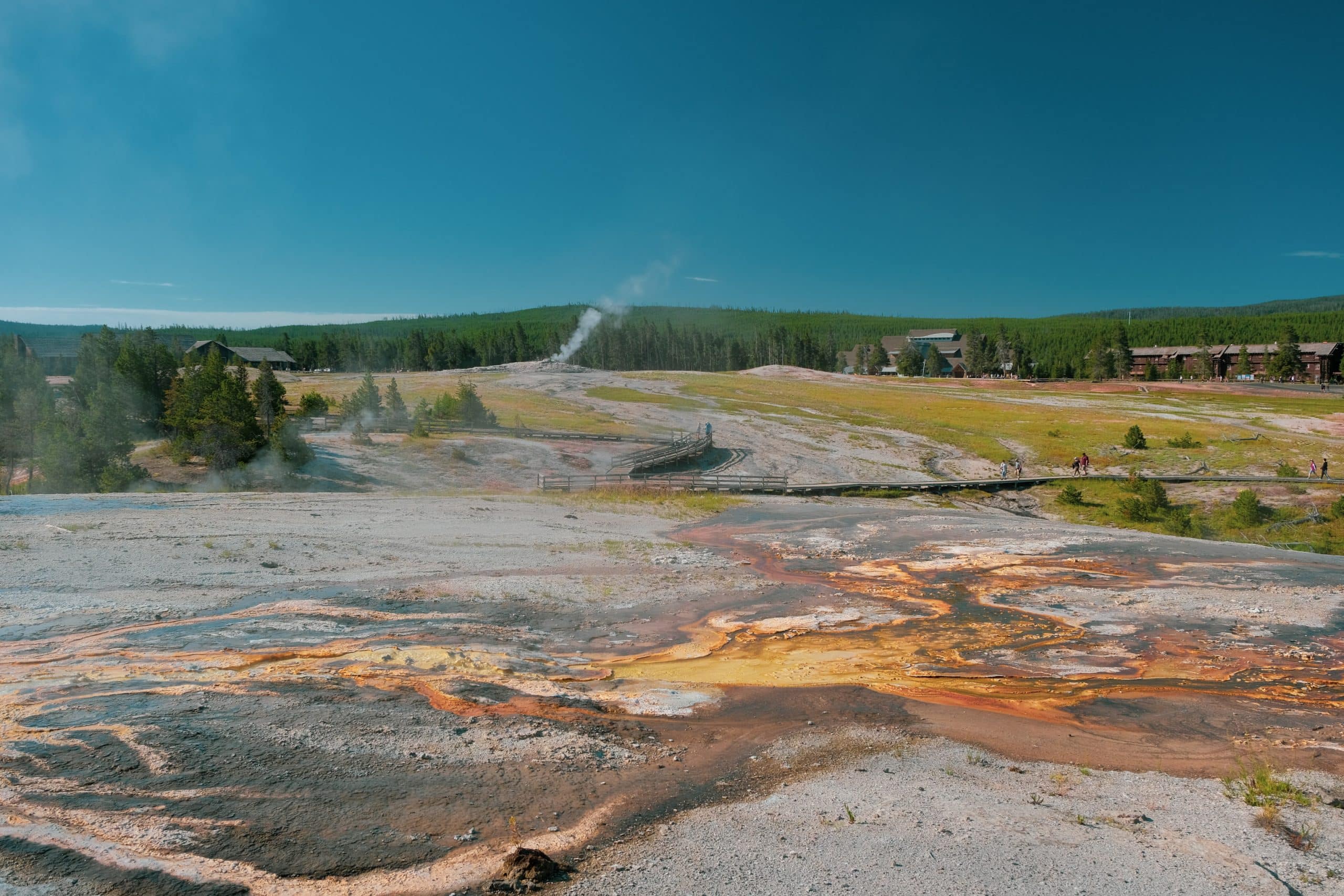 Yellowstone Nasionale Park| Boonste Geyserkom