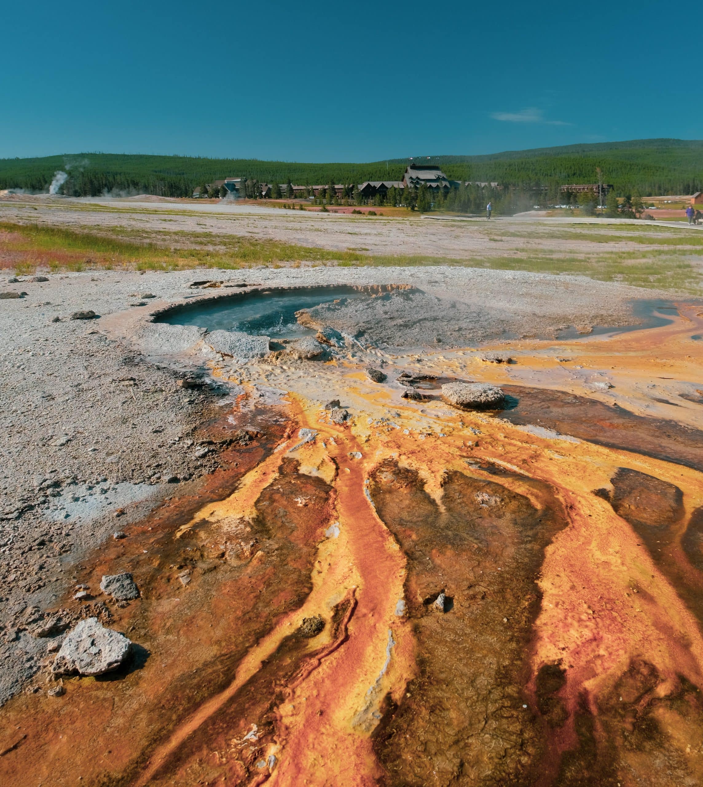 Wskazówki dla Parku Narodowego Yellowstone | Basen Górnego Gejzeru