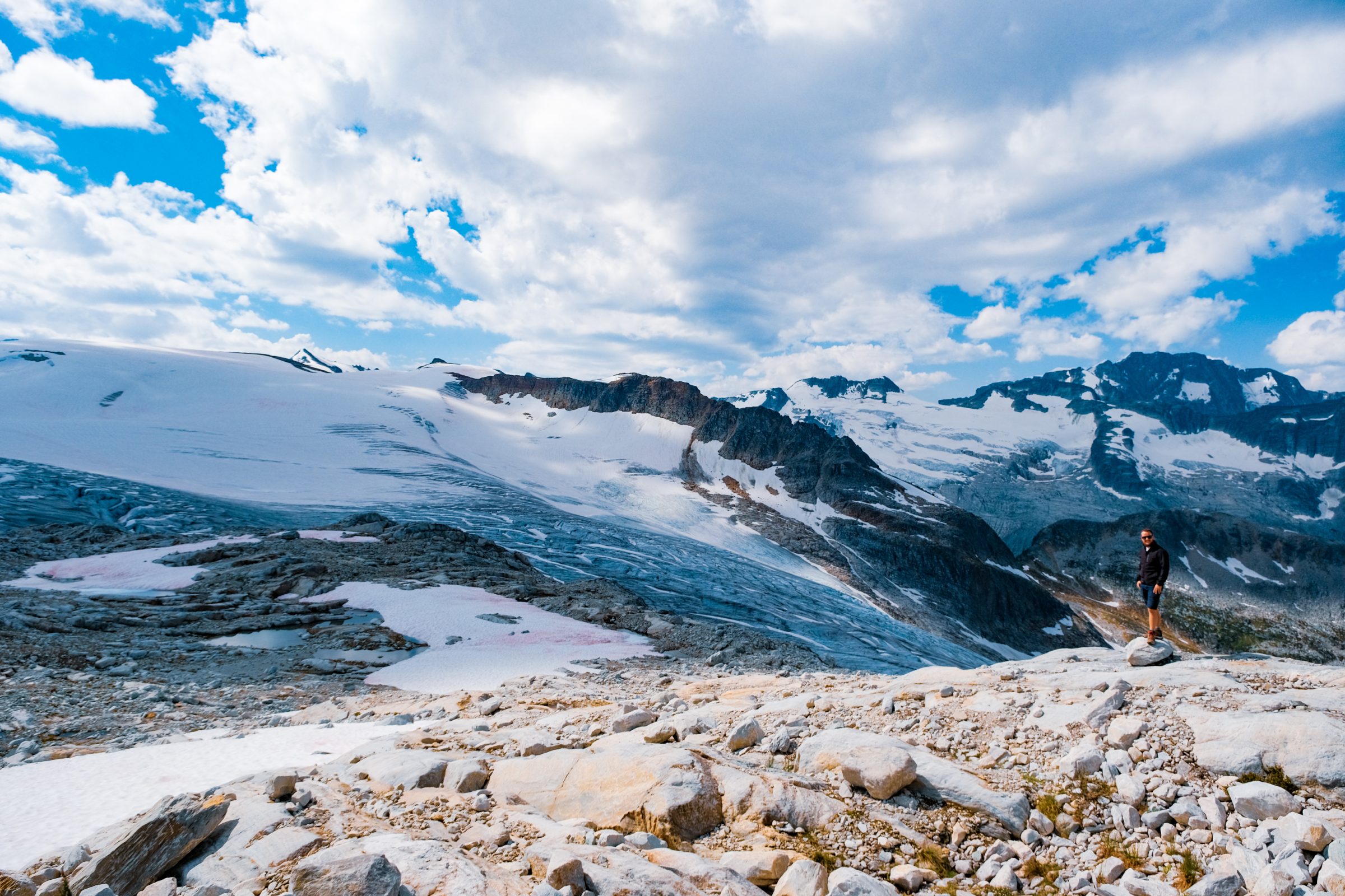 Illecillewaet 氷河とクリス | 写真カナダのグレイシャー国立公園