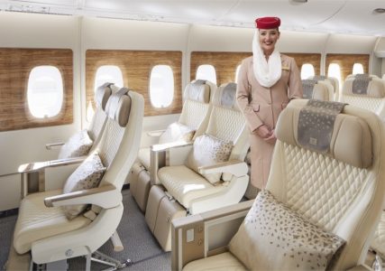 Emirates-Airbus-A380-premium-economy-stoel