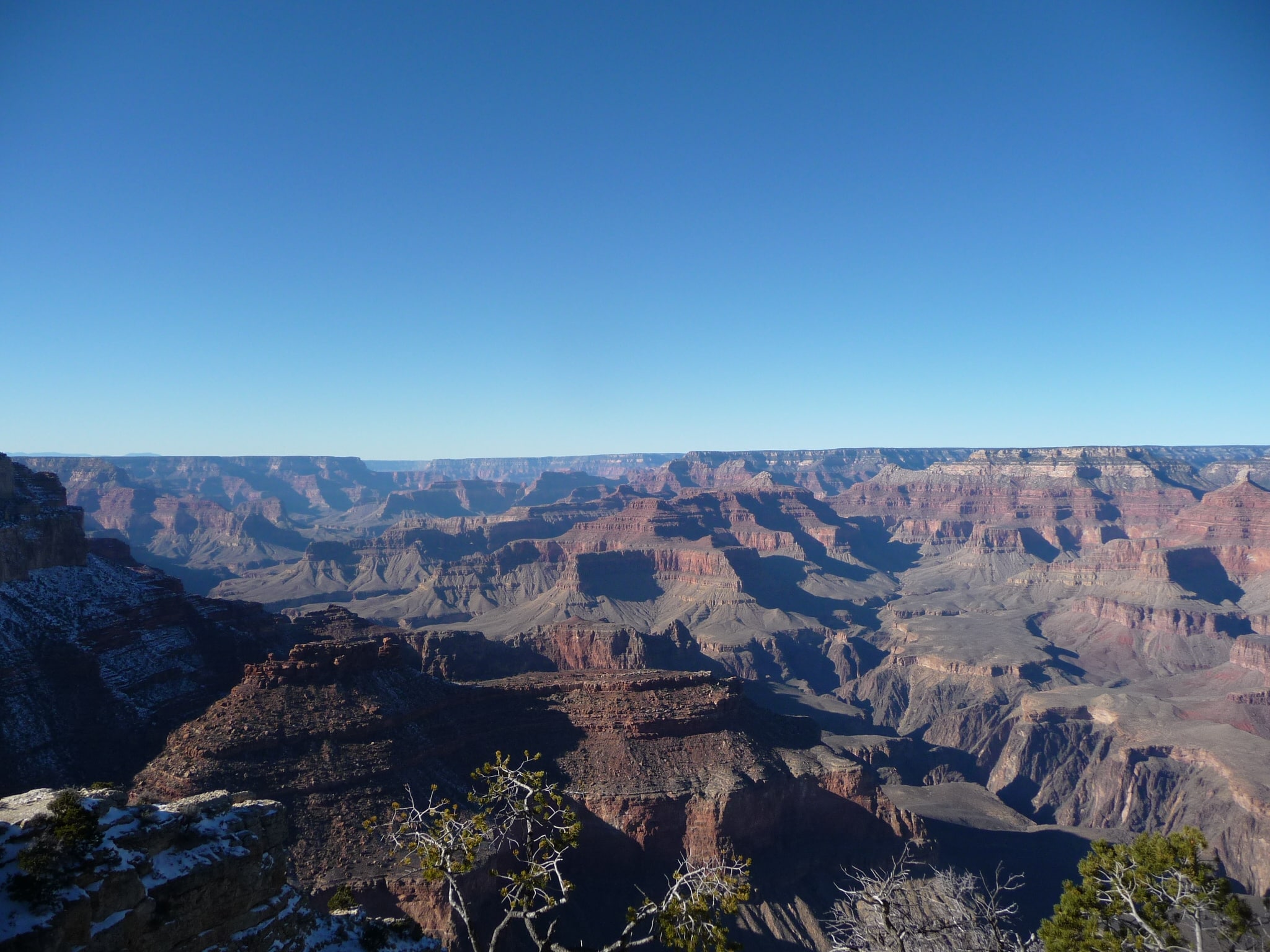 Uitzicht over de Grand Canyon vanuit de Rim Trail
