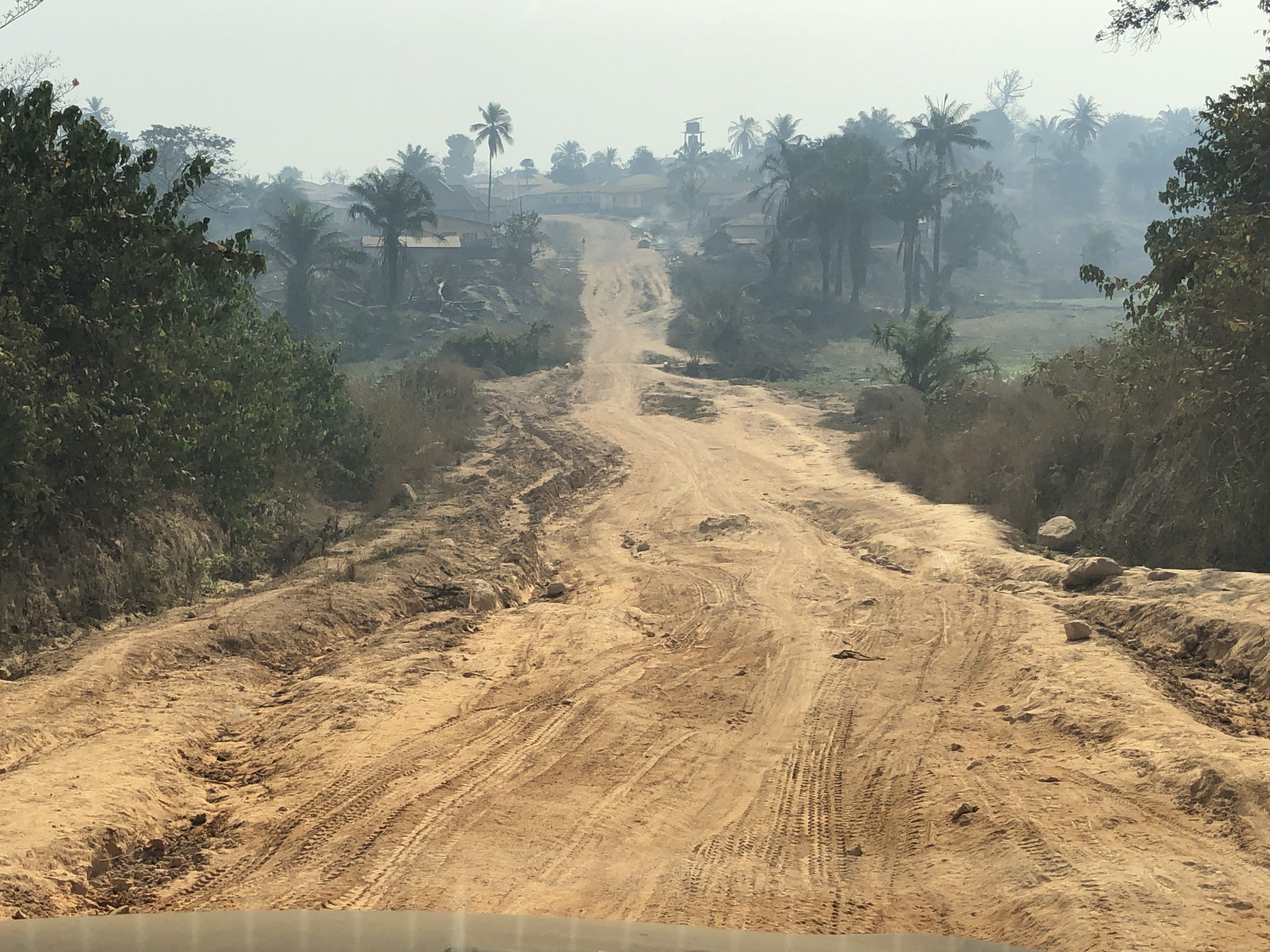 Highway volgens de kaart | Uitdagende wegen in Sierra Leone