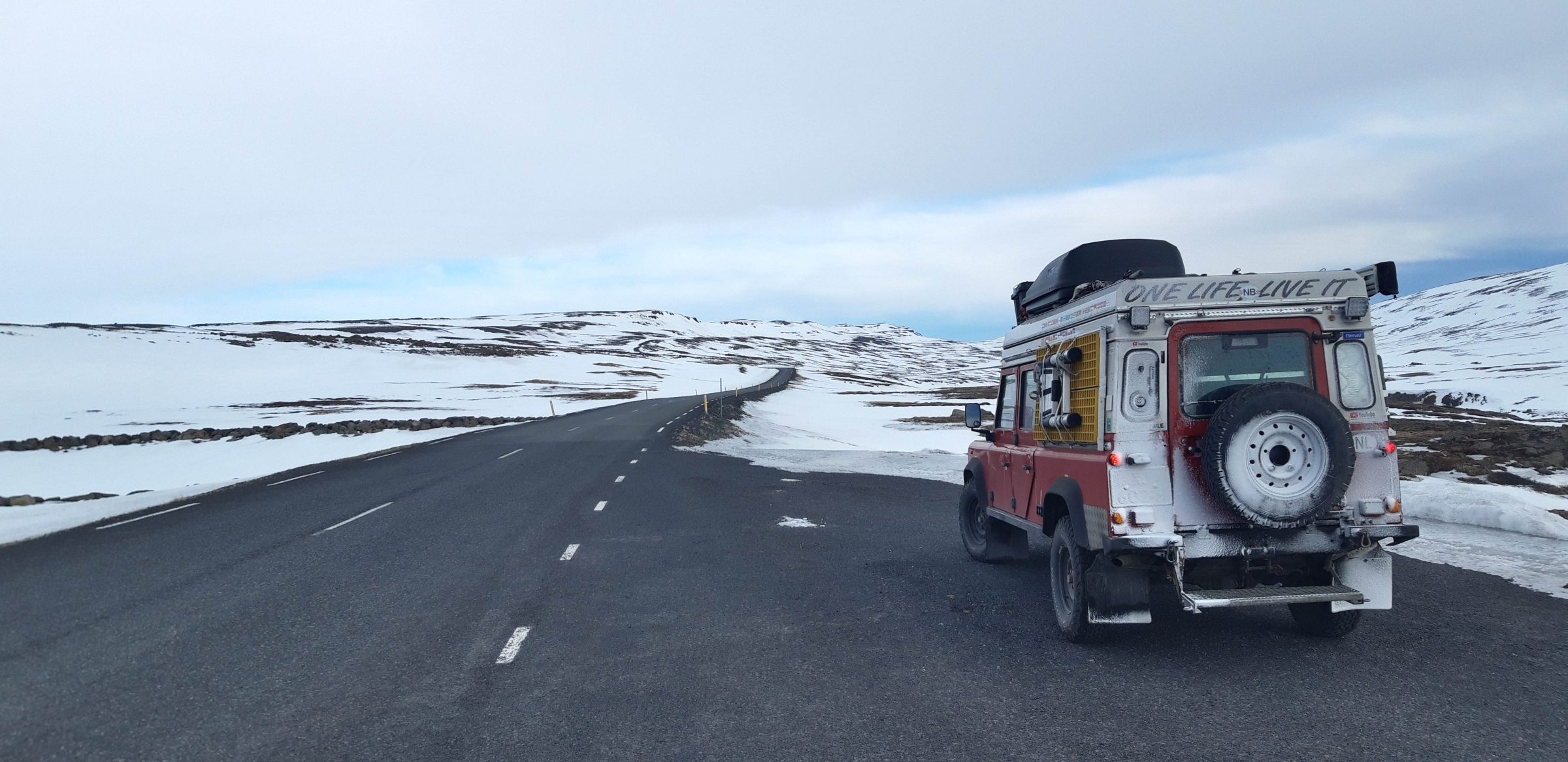 2. dan na Islandiji, majhna snežna nevihta | Islandija in Ferski otoki pozimi
