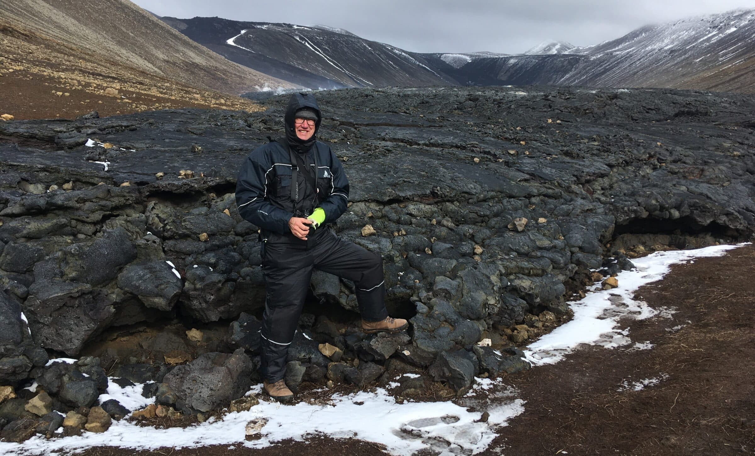 Craters, volcanoes and lava