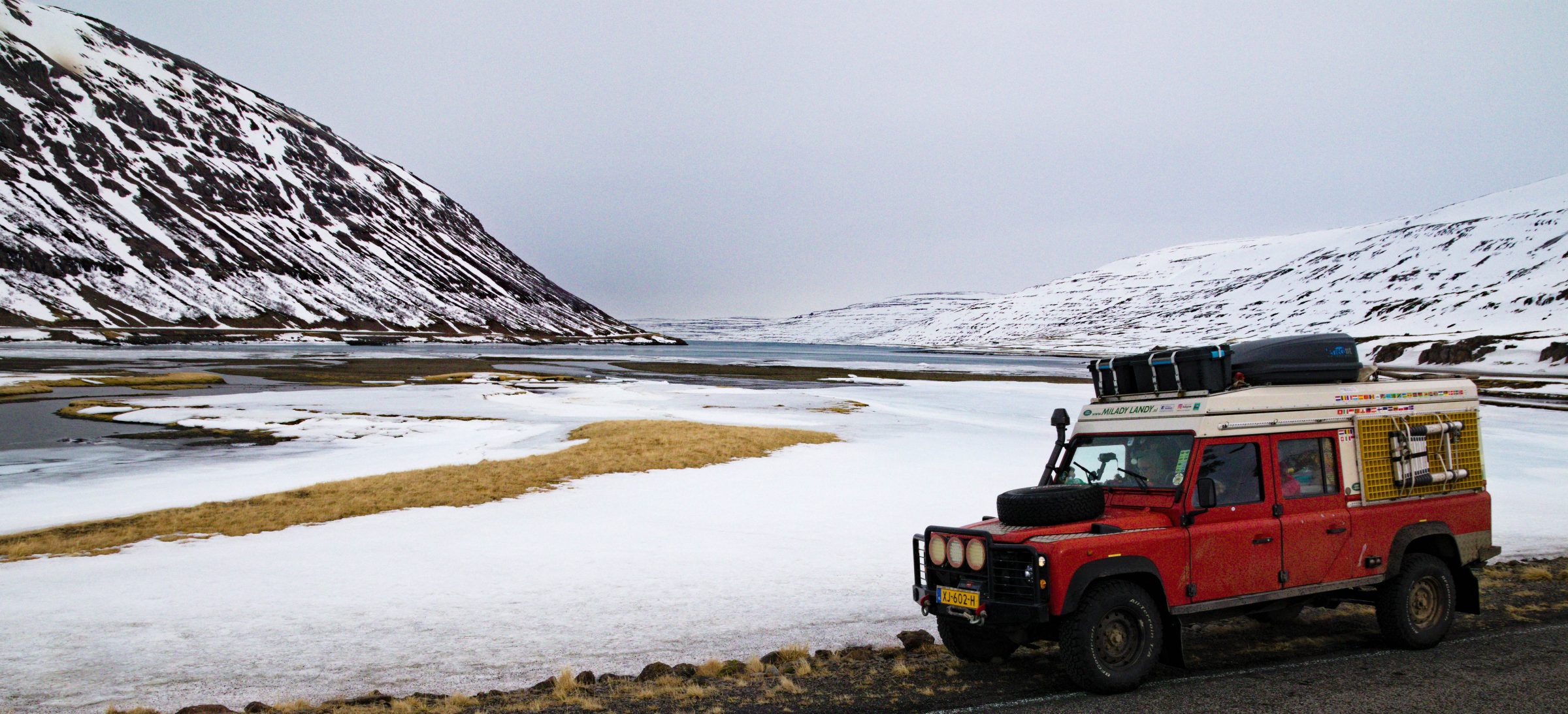The Milady Landy Landrover in Iceland