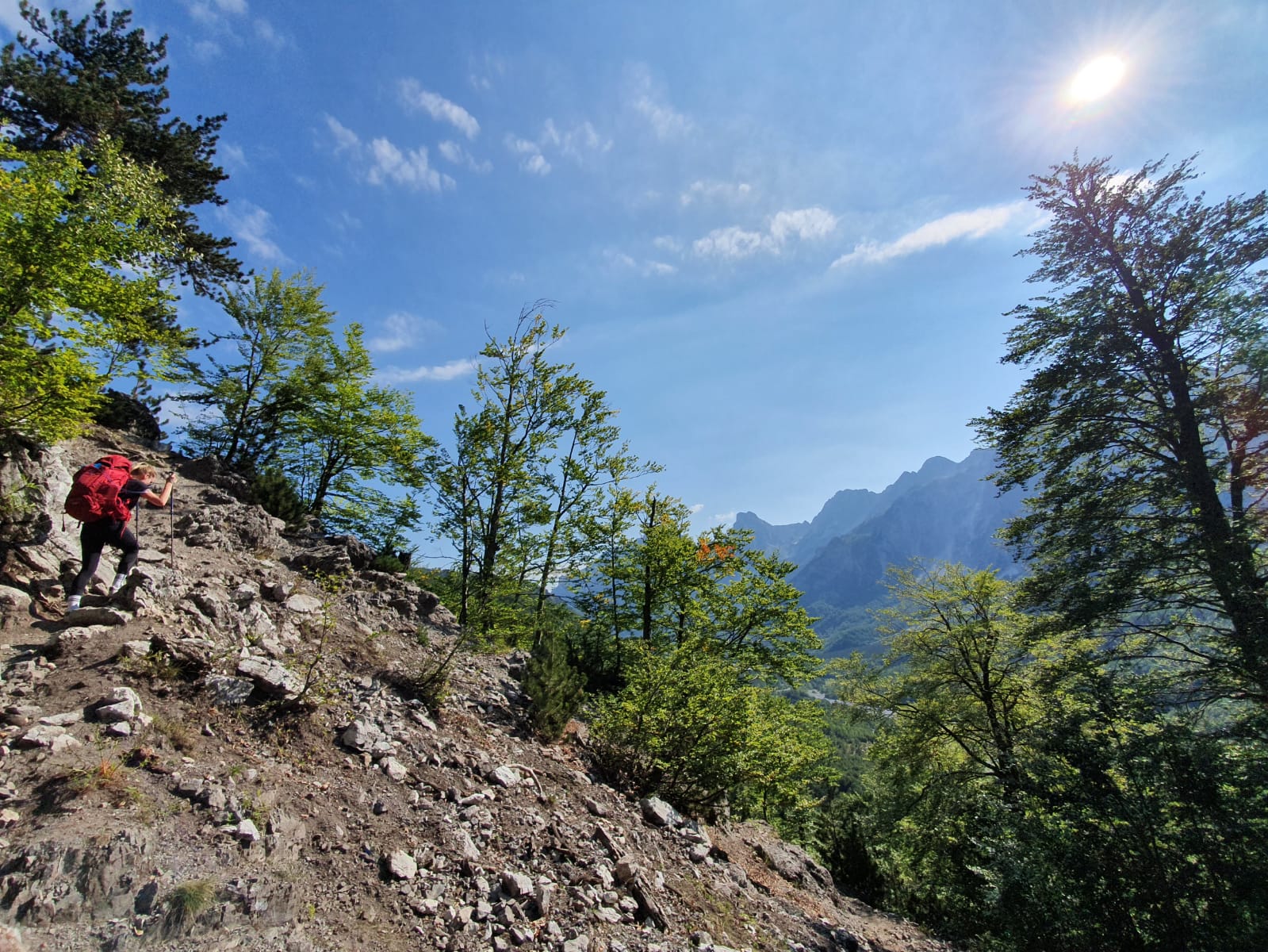 Klettern und Kleinkinder | Gipfel des Balkan Trail
