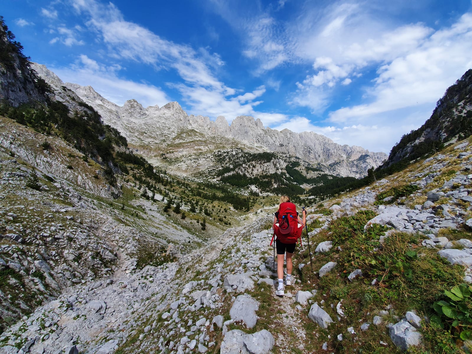 Gipfel des Balkan Trail