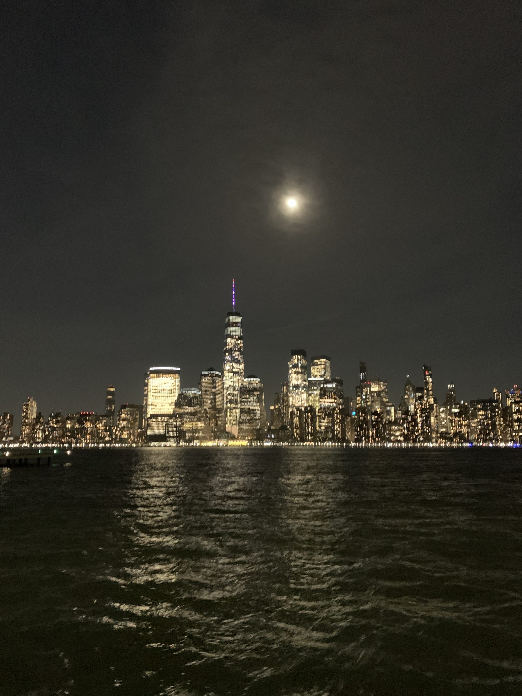 Het uitzicht op Manhattan