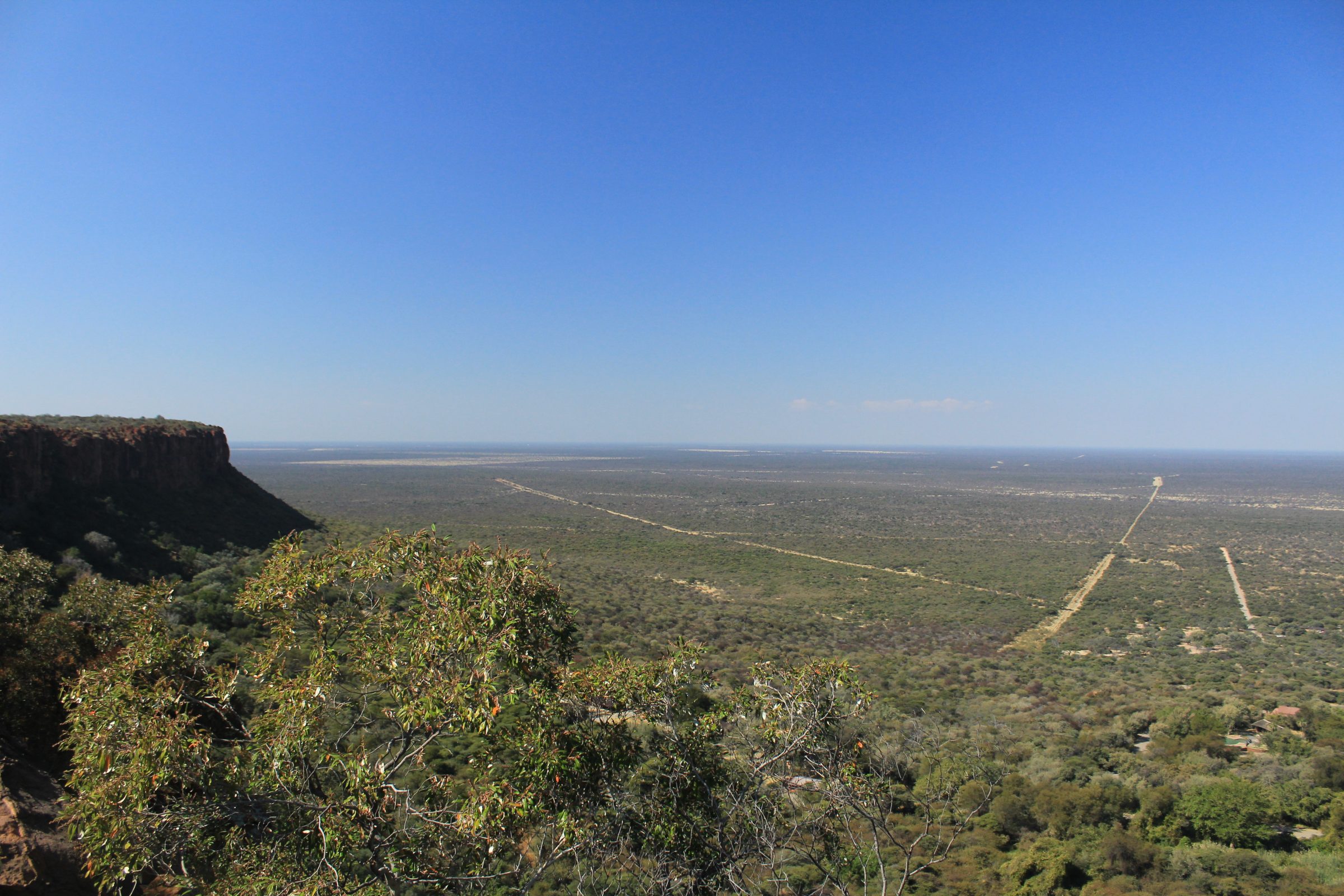 Uitzicht vanaf het Waterberg Plateau