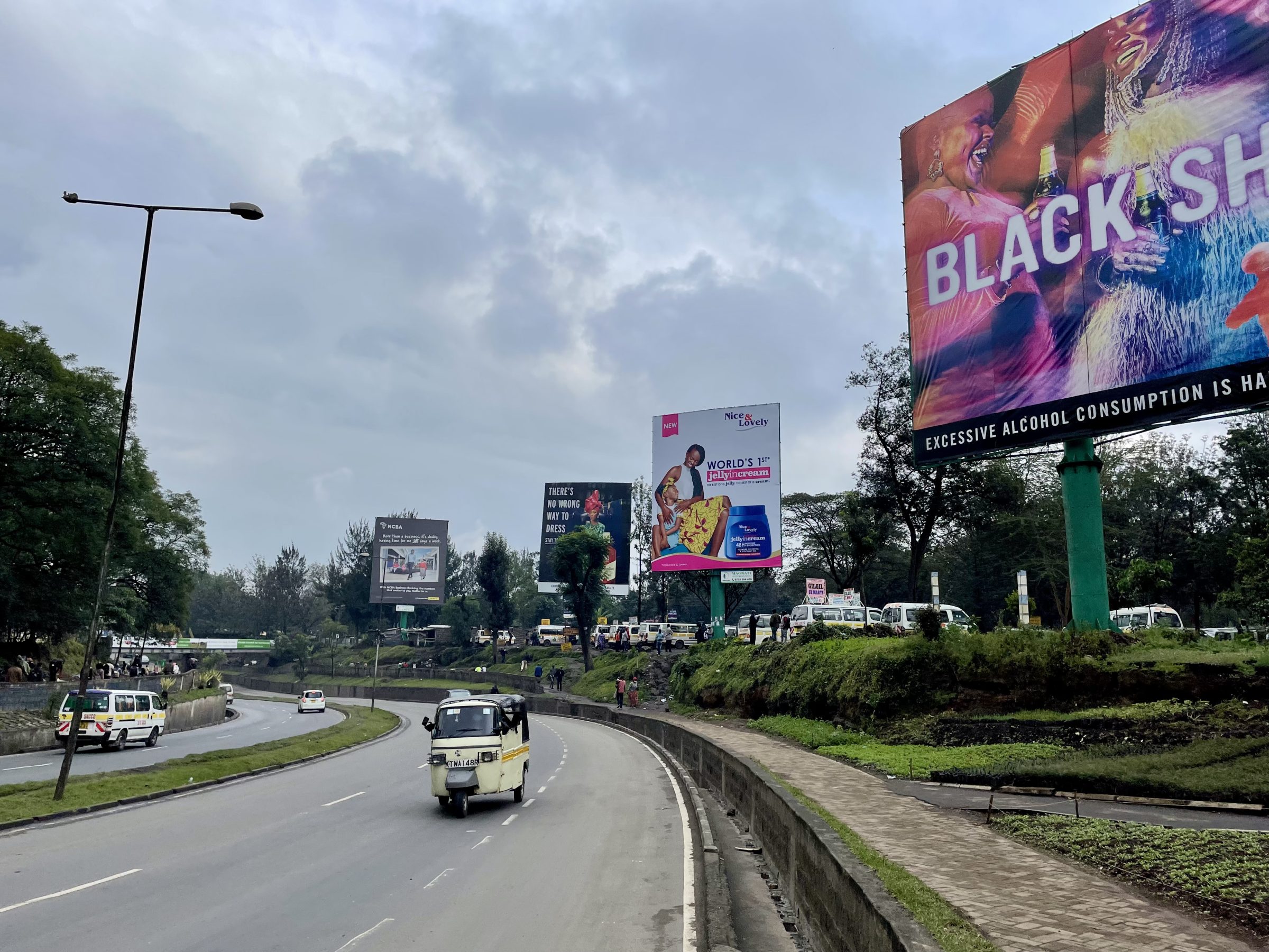 Nairobi Road in Nakuru
