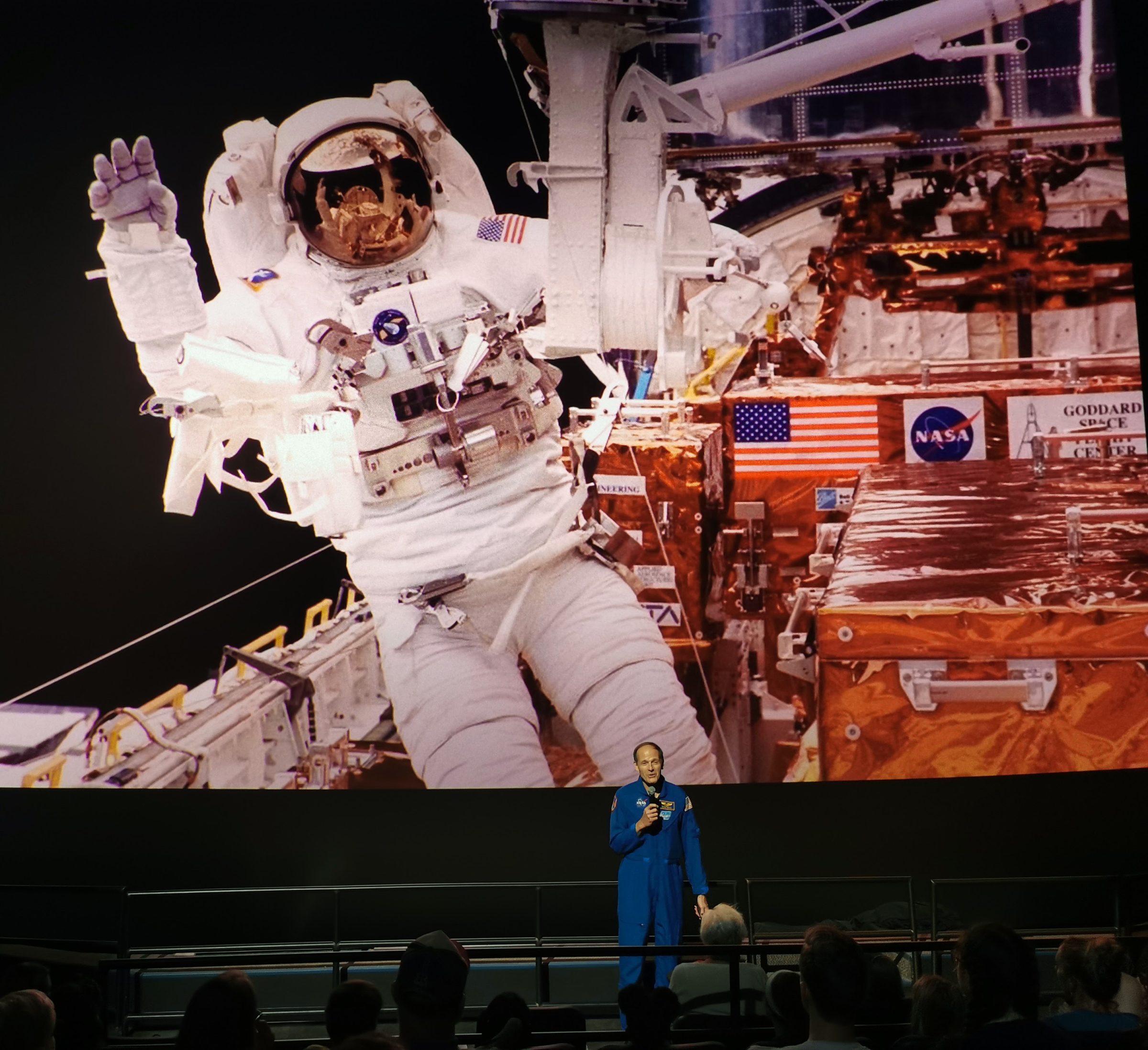 Presentatie van een astronaut, Steven Smith | Kennedy Space Center
