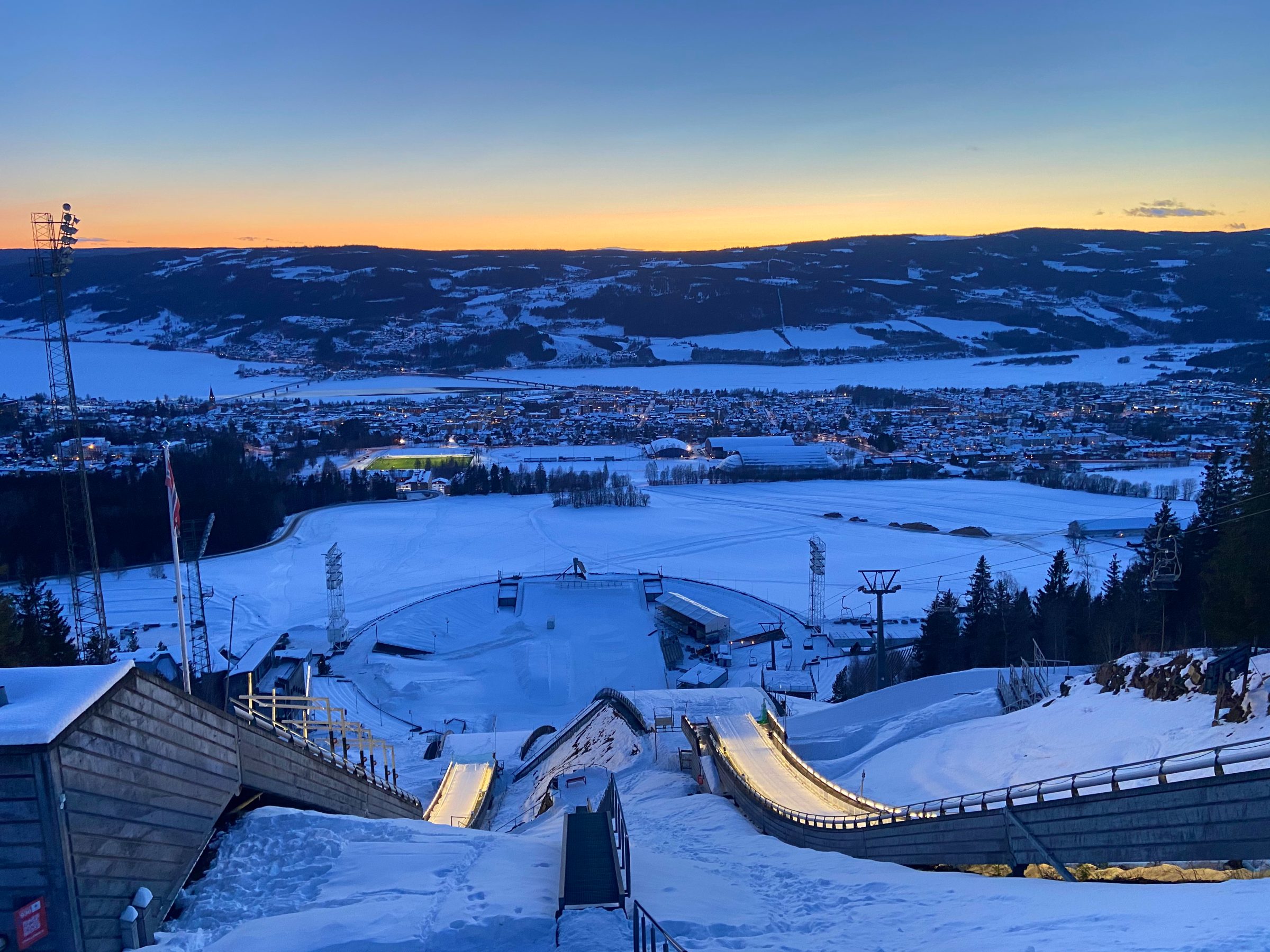 Skischans in Lillehammer | Roadtrip door Zuid-Noorwegen