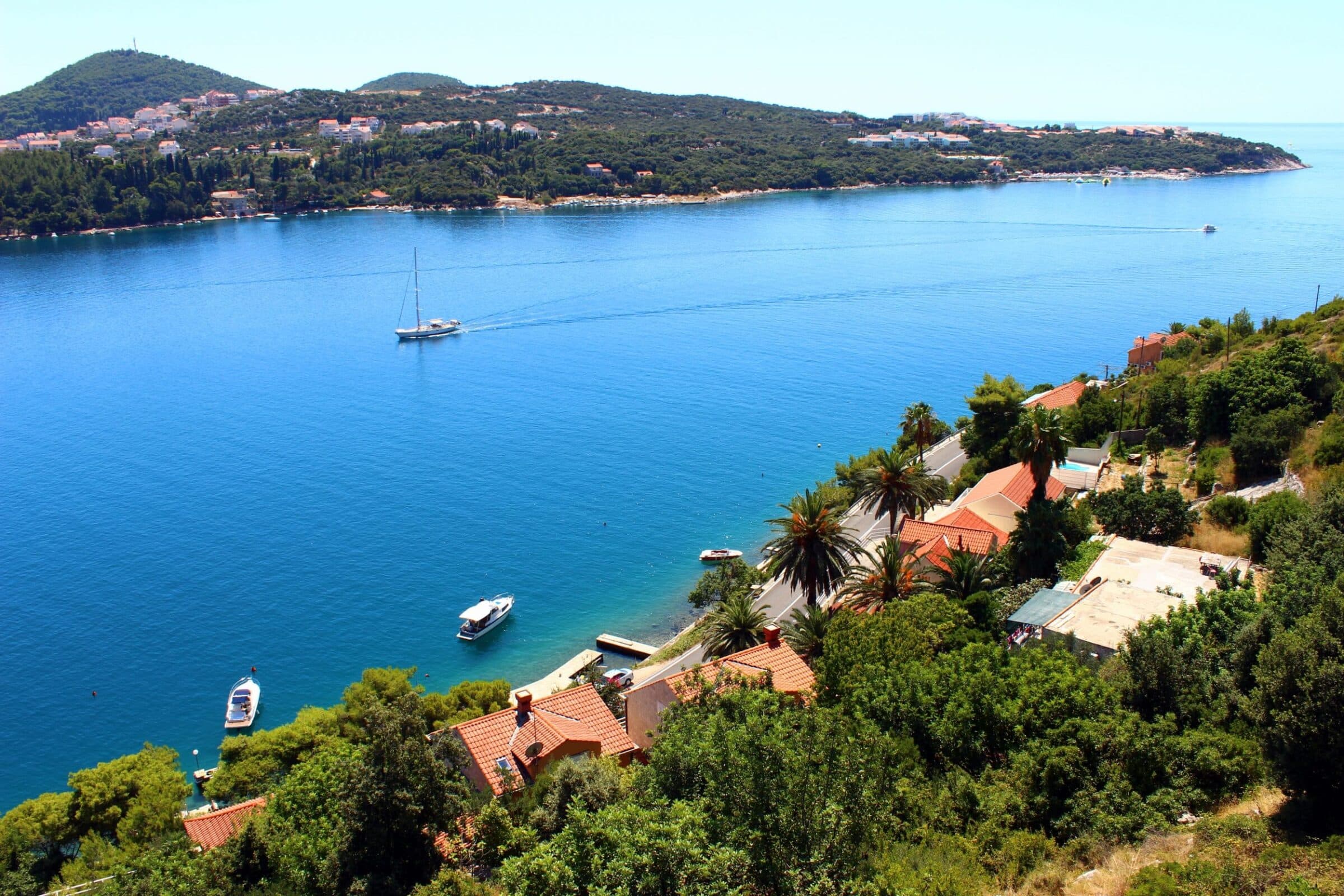 Nær Dubrovnik, Kroatia