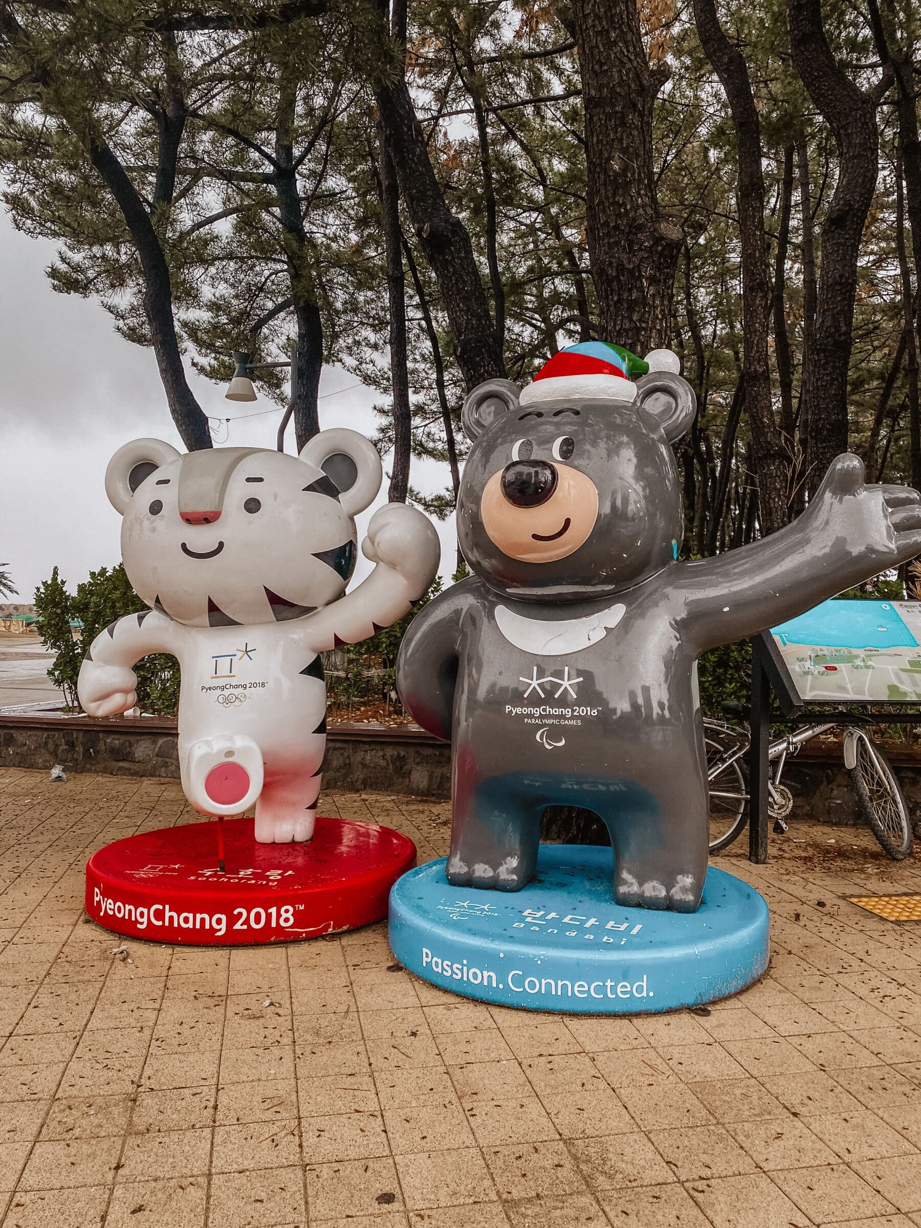 Maskote olimpijskih iger 2018 | Nasveti za Sokcho