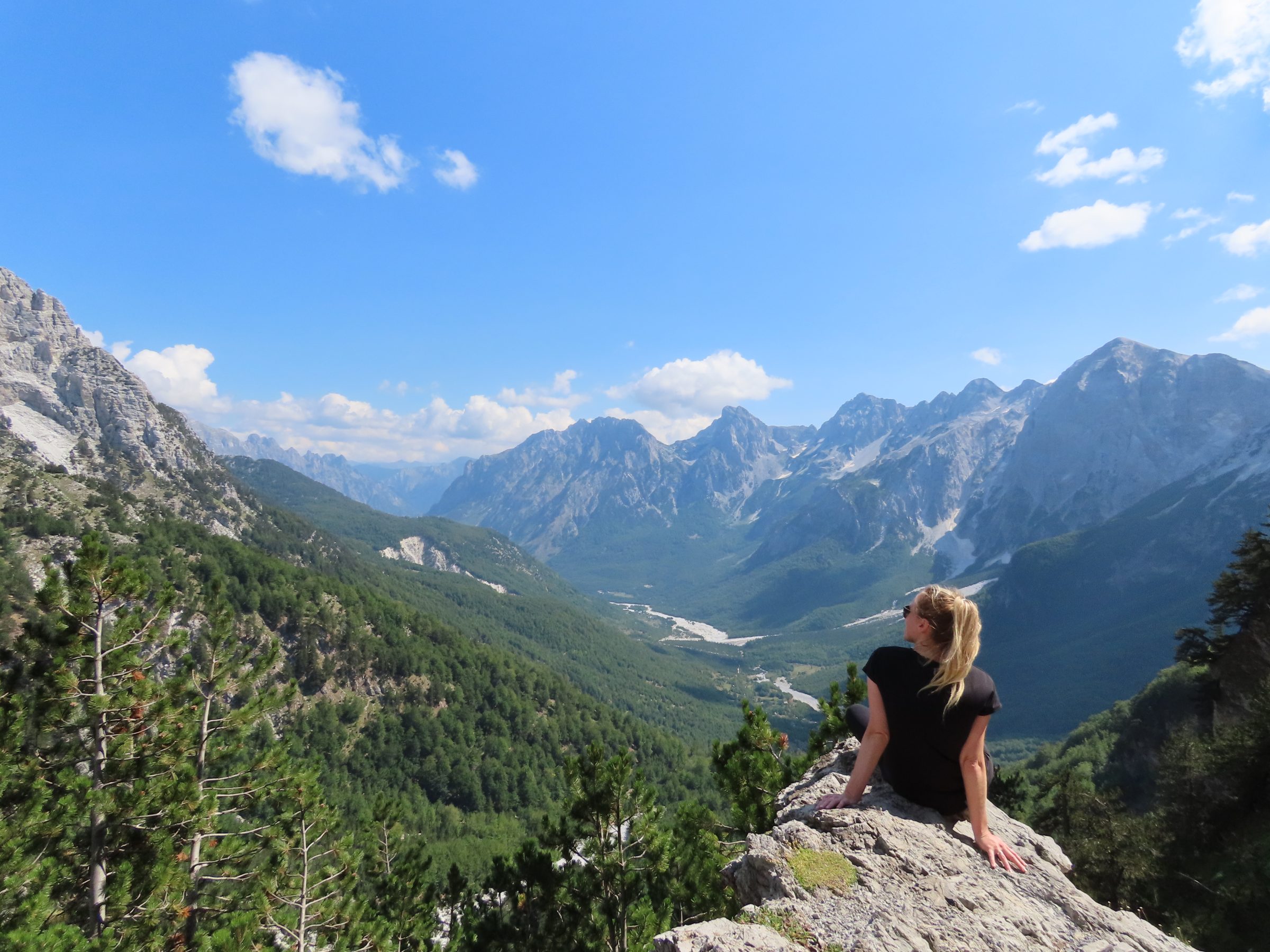 Bela vista | Picos da Trilha dos Balcãs